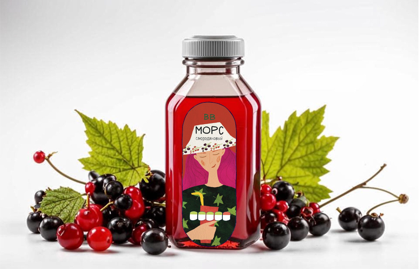 МОРС&ВкусВилл. Этикетка для морса — Изображение №18 — Иллюстрация на Dprofile