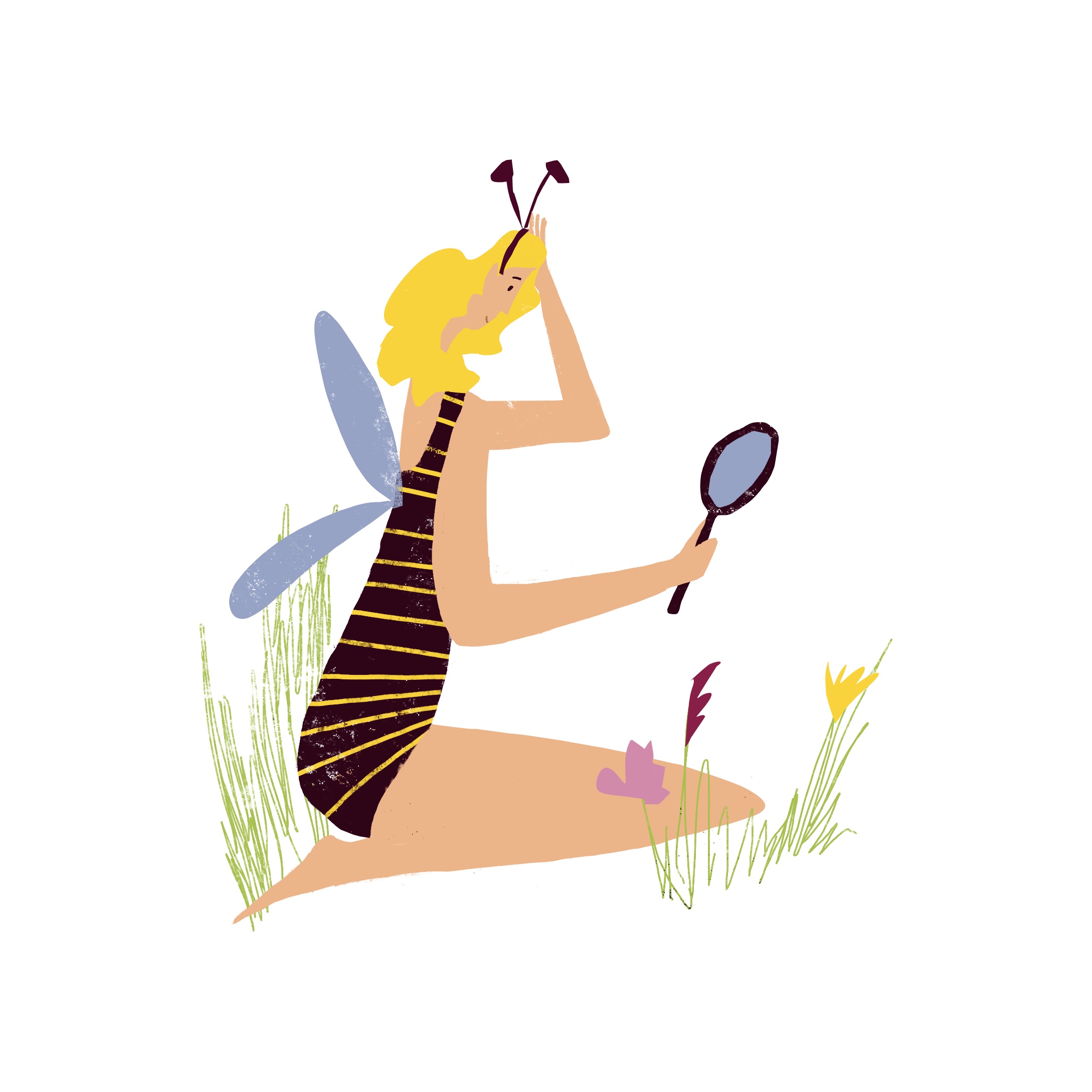 БКВЧ. Girls alphabet. — Изображение №7 — Иллюстрация на Dprofile