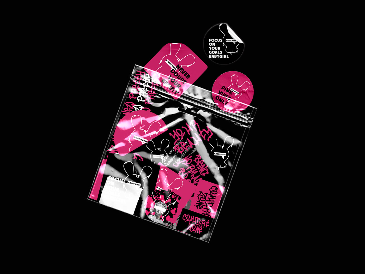 BLOODY BUNNY — Skin Care Brand Identity & Packaging — Изображение №14 — Брендинг на Dprofile