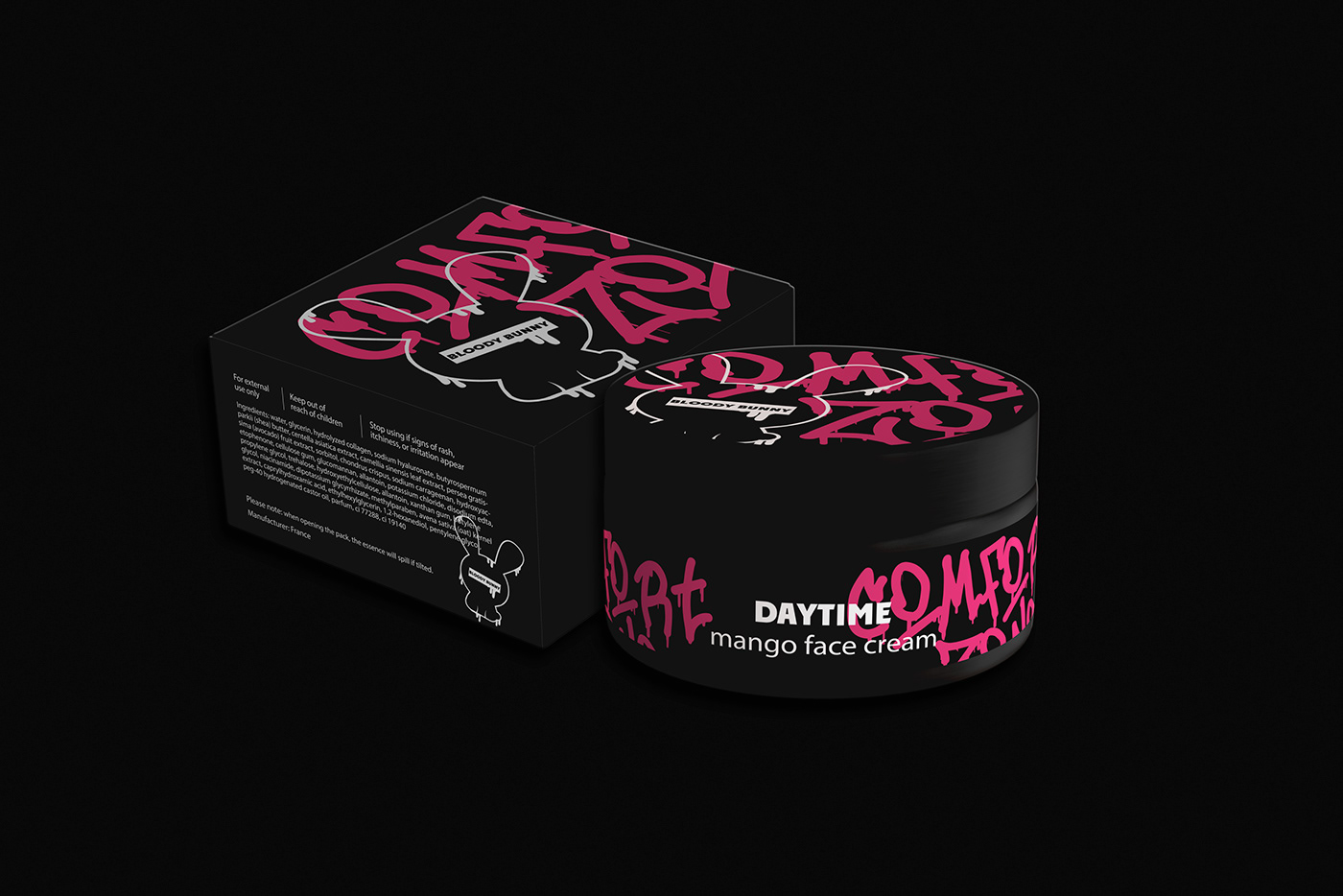 BLOODY BUNNY — Skin Care Brand Identity & Packaging — Изображение №12 — Брендинг на Dprofile