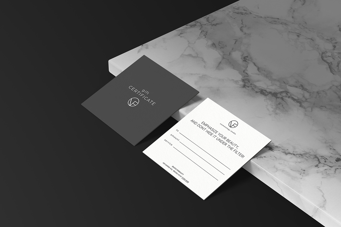 NOFILTER | cosmetology studio | brand identity — Изображение №9 — Брендинг на Dprofile