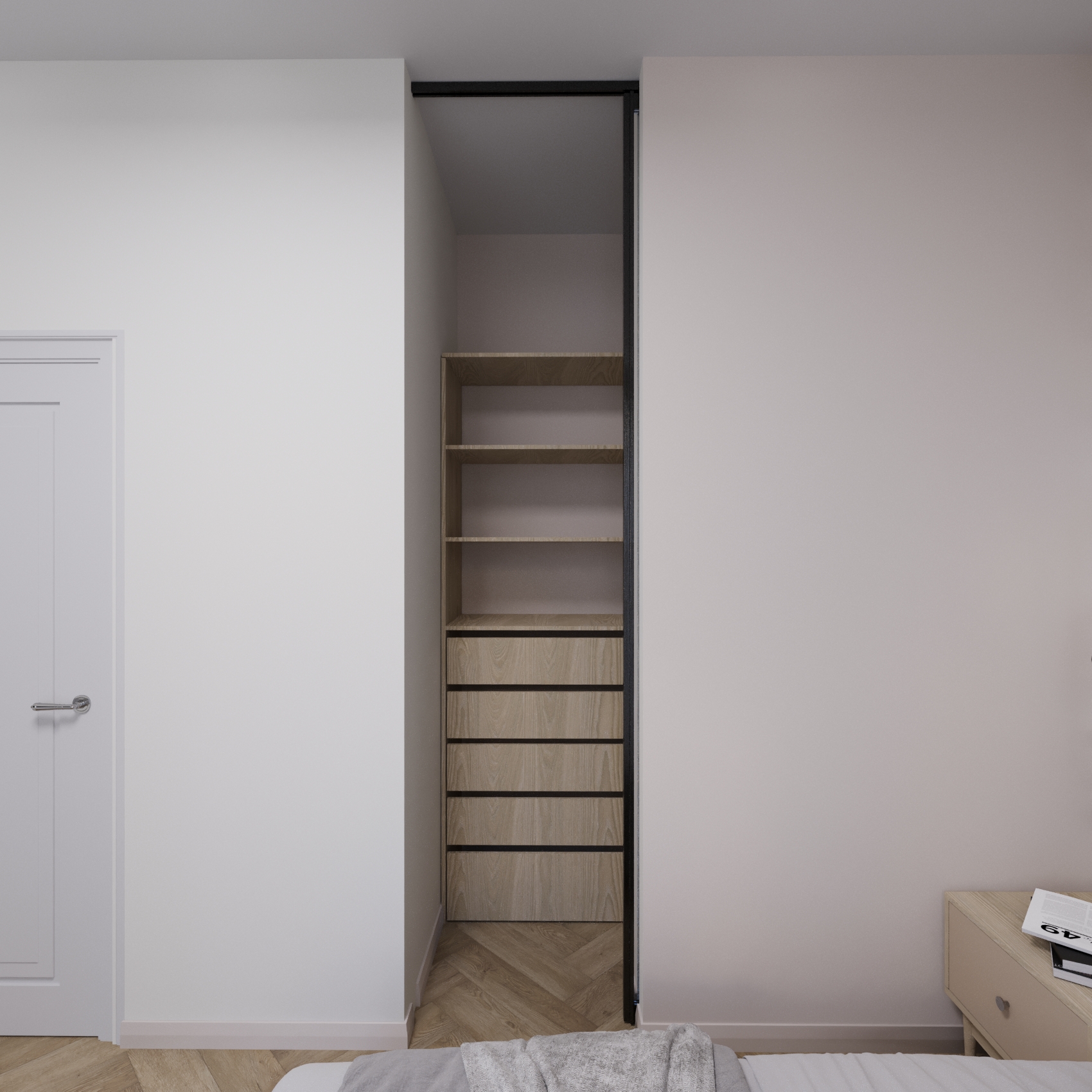 Москва. ЖК «Fresh». 2-к. квартира. — Изображение №7 — 3D на Dprofile