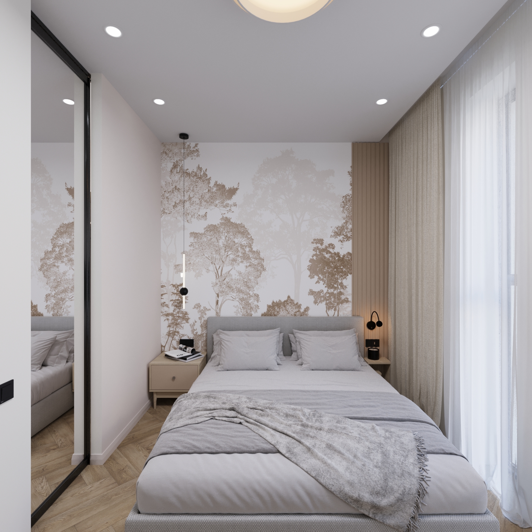 Москва. ЖК «Fresh». 2-к. квартира. — Изображение №9 — 3D на Dprofile