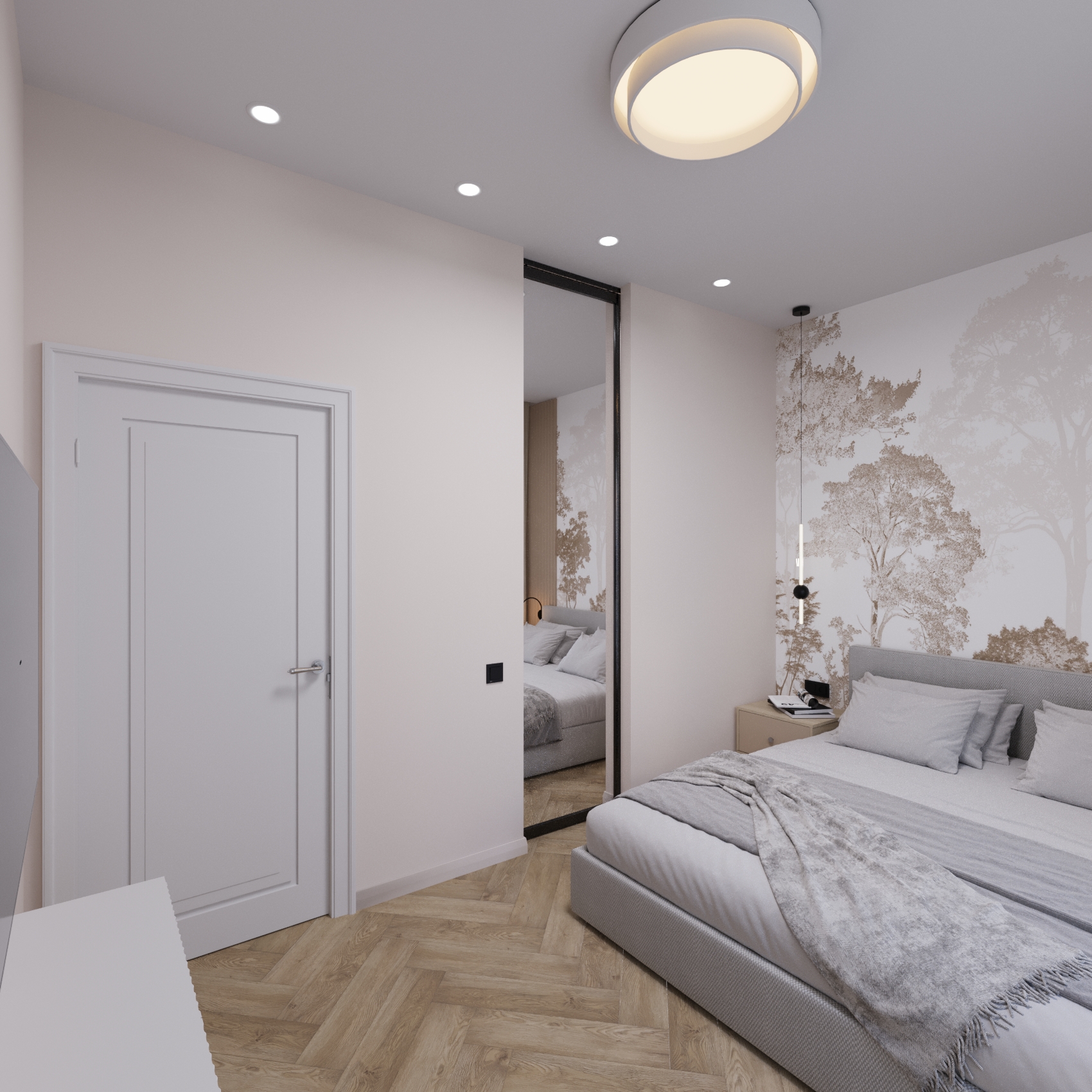 Москва. ЖК «Fresh». 2-к. квартира. — Изображение №8 — 3D на Dprofile