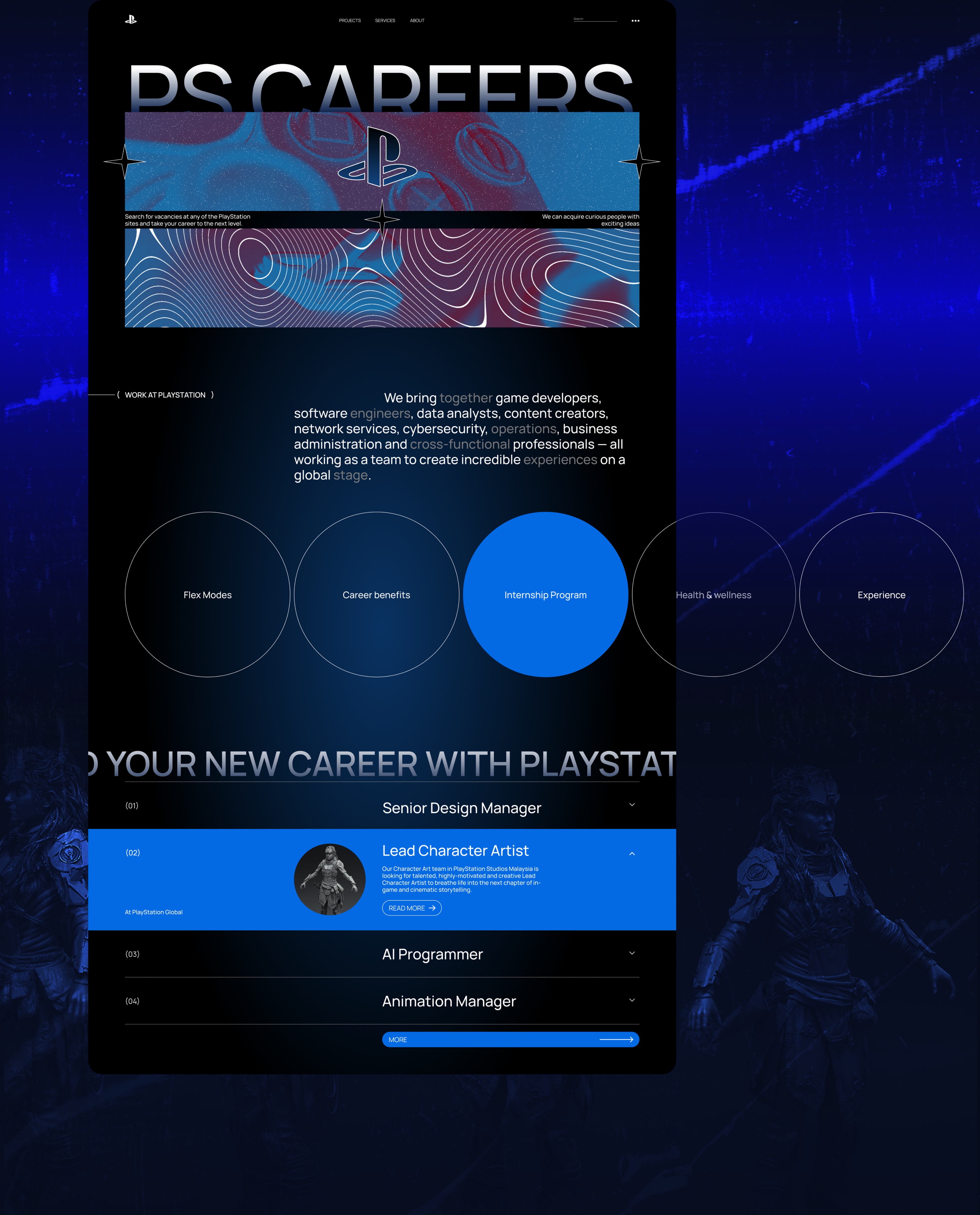 Sony Interactive. Corporate redesign — Изображение №12 — Интерфейсы, Графика на Dprofile