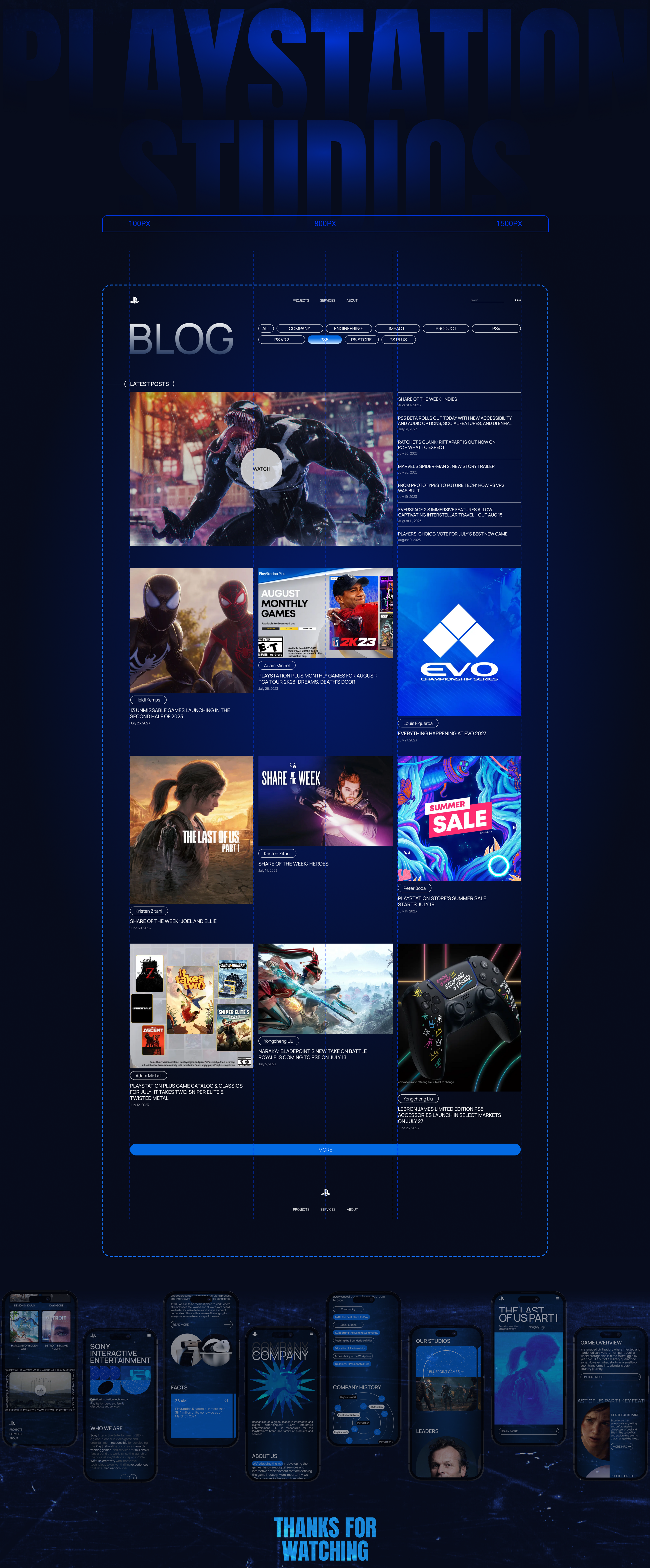 Sony Interactive. Corporate redesign — Изображение №13 — Интерфейсы, Графика на Dprofile