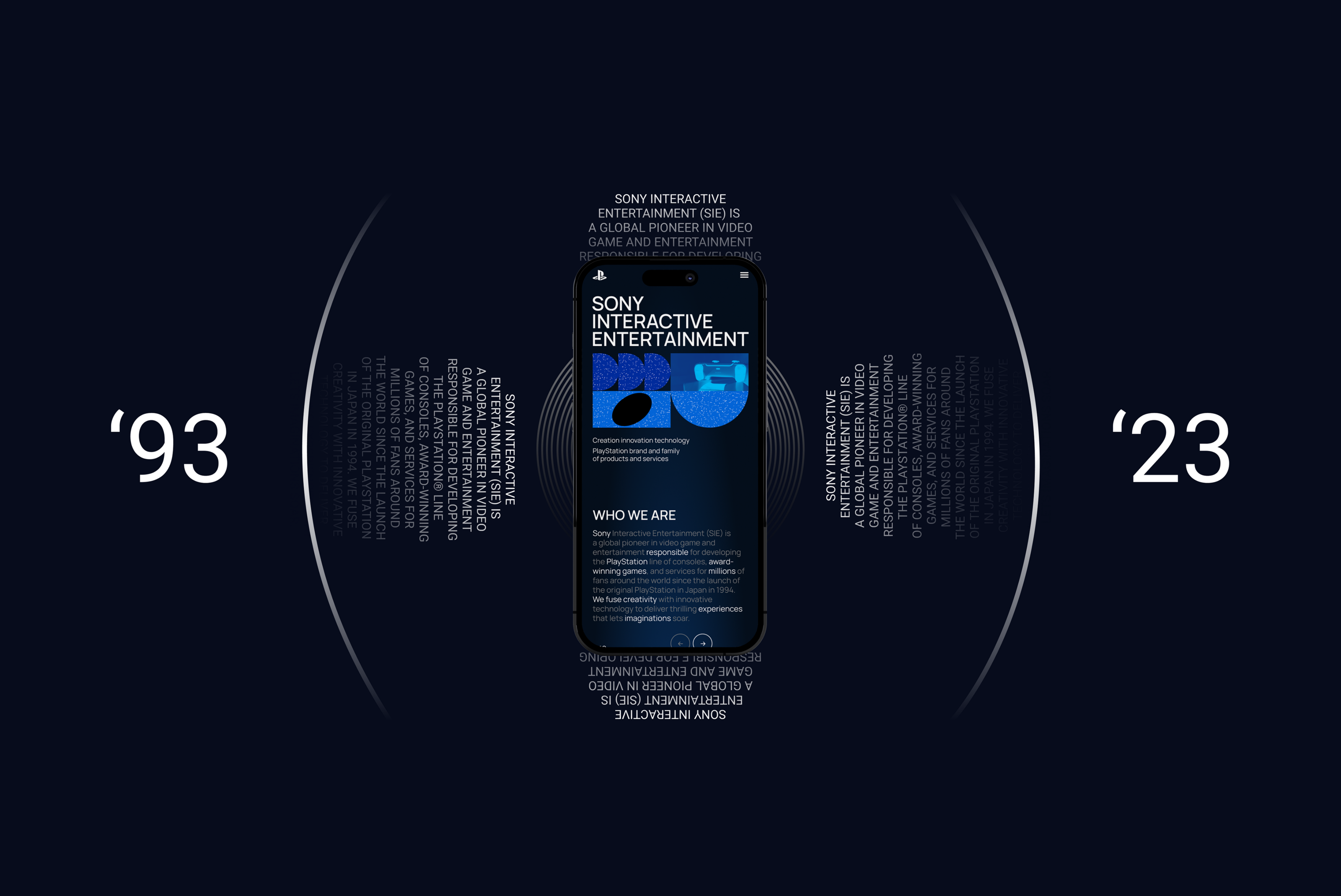 Sony Interactive. Corporate redesign — Изображение №2 — Интерфейсы, Графика на Dprofile