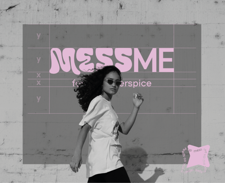 mess me — Брендинг, Графика на Dprofile