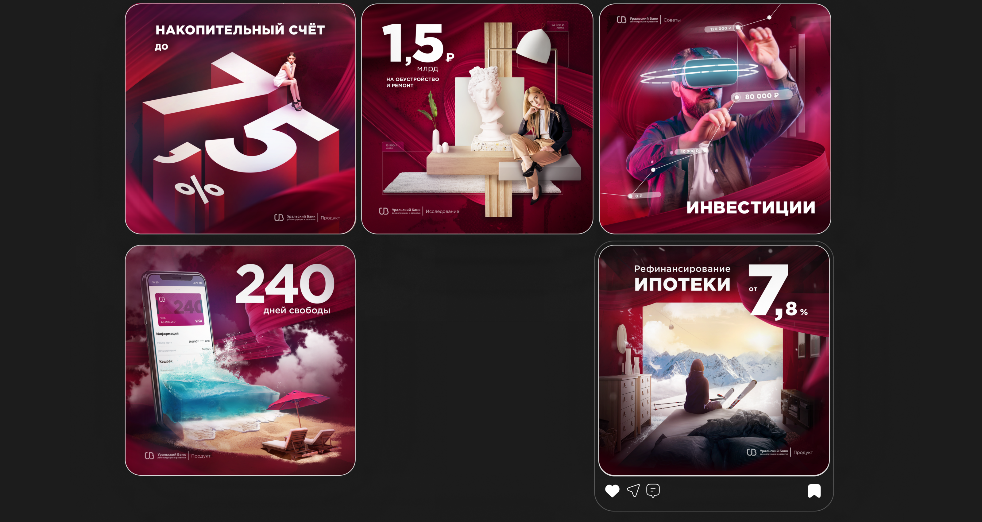 SMM для банка УБРиР — Изображение №2 — Маркетинг на Dprofile