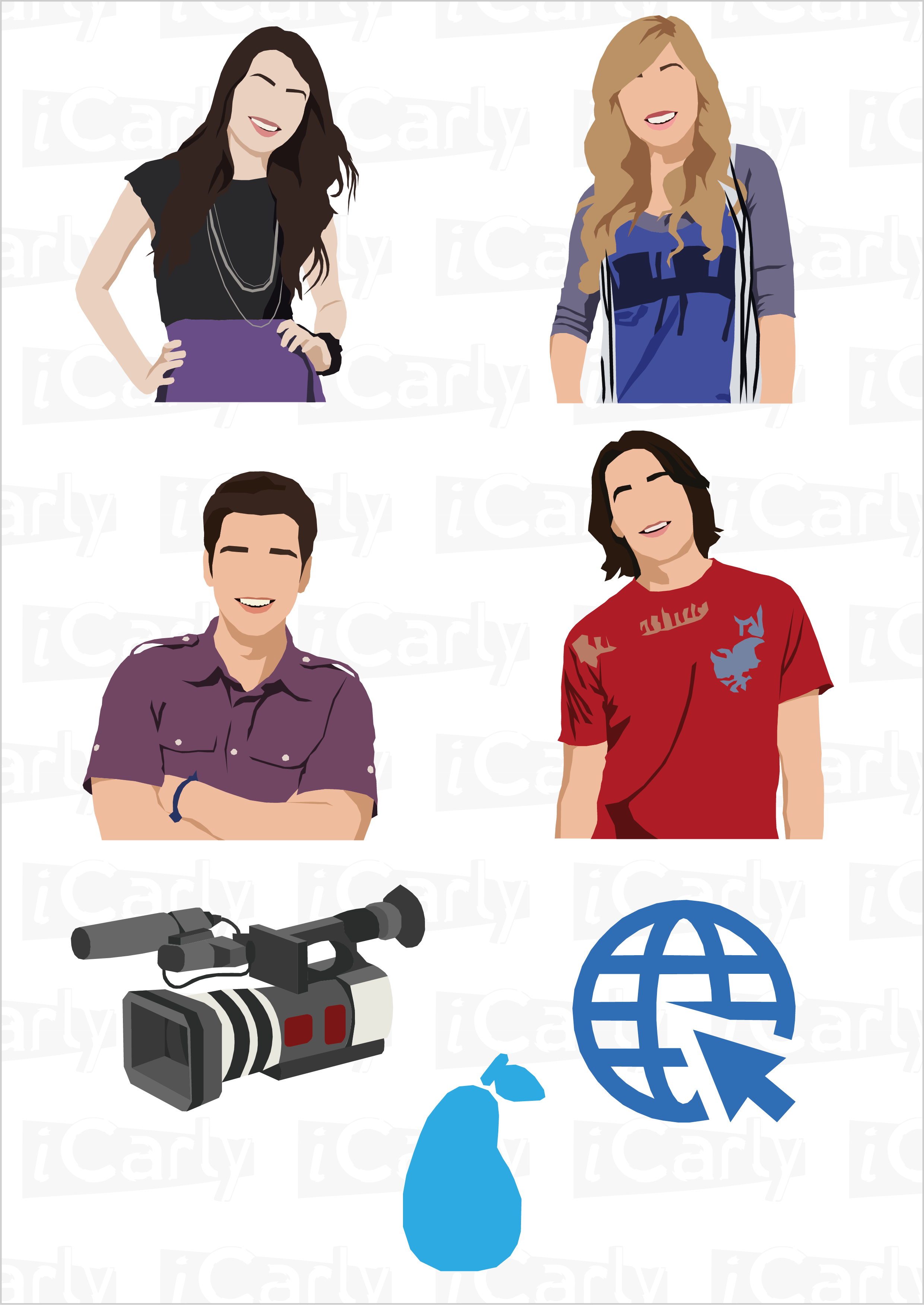 Стикеры "Сериалы детства" — Изображение №4 — Иллюстрация, Графика на Dprofile