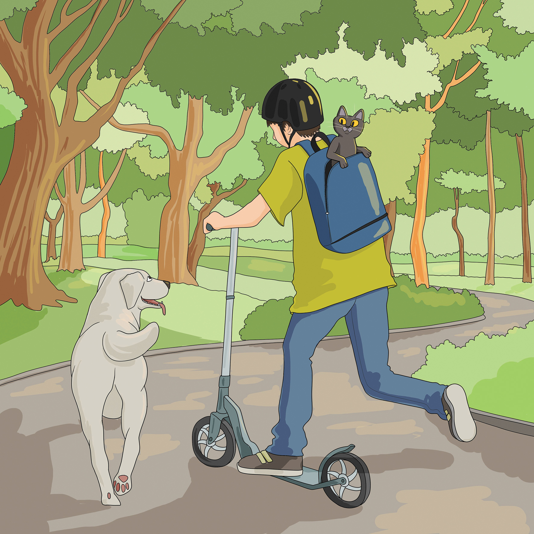 Иллюстрации для детской книги — Изображение №2 — Иллюстрация на Dprofile