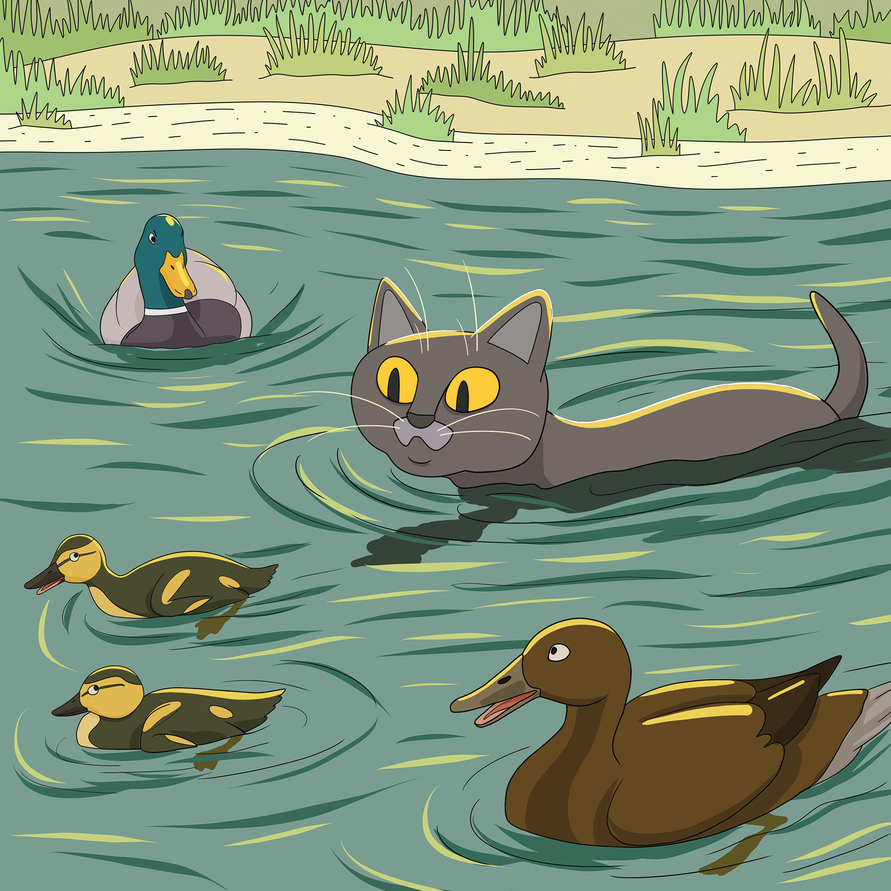 Иллюстрации для детской книги — Изображение №19 — Иллюстрация на Dprofile