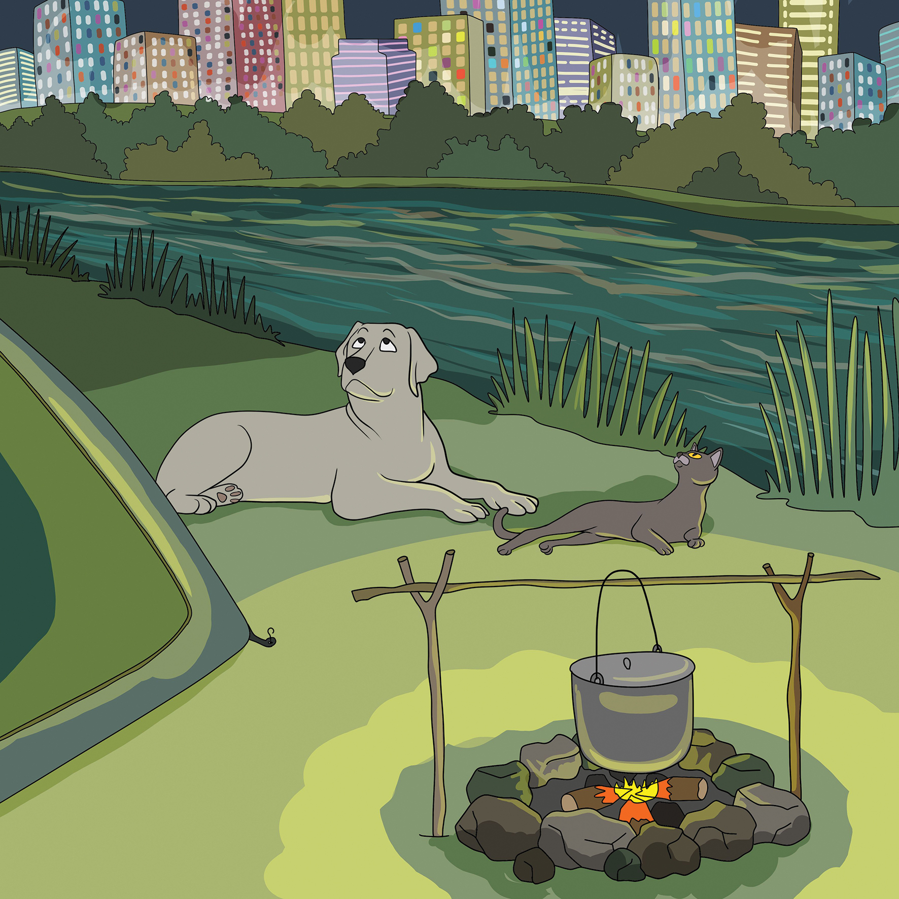 Иллюстрации для детской книги — Изображение №4 — Иллюстрация на Dprofile