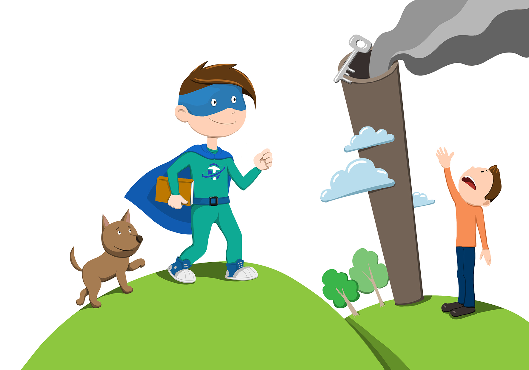 Иллюстрации для детского пособия по математике — Изображение №1 — Иллюстрация на Dprofile