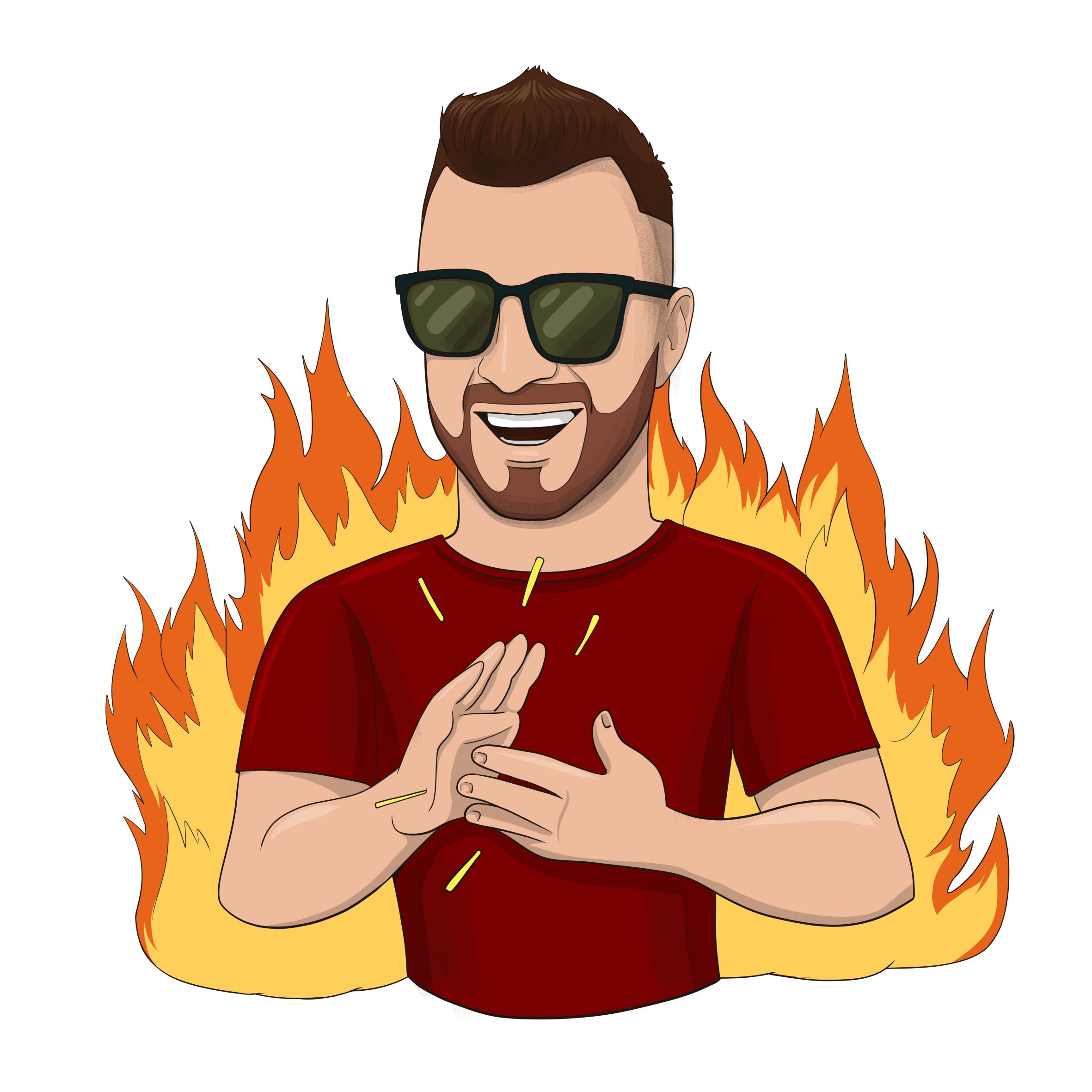 Набор стикеров по фотографии — Изображение №11 — Иллюстрация на Dprofile