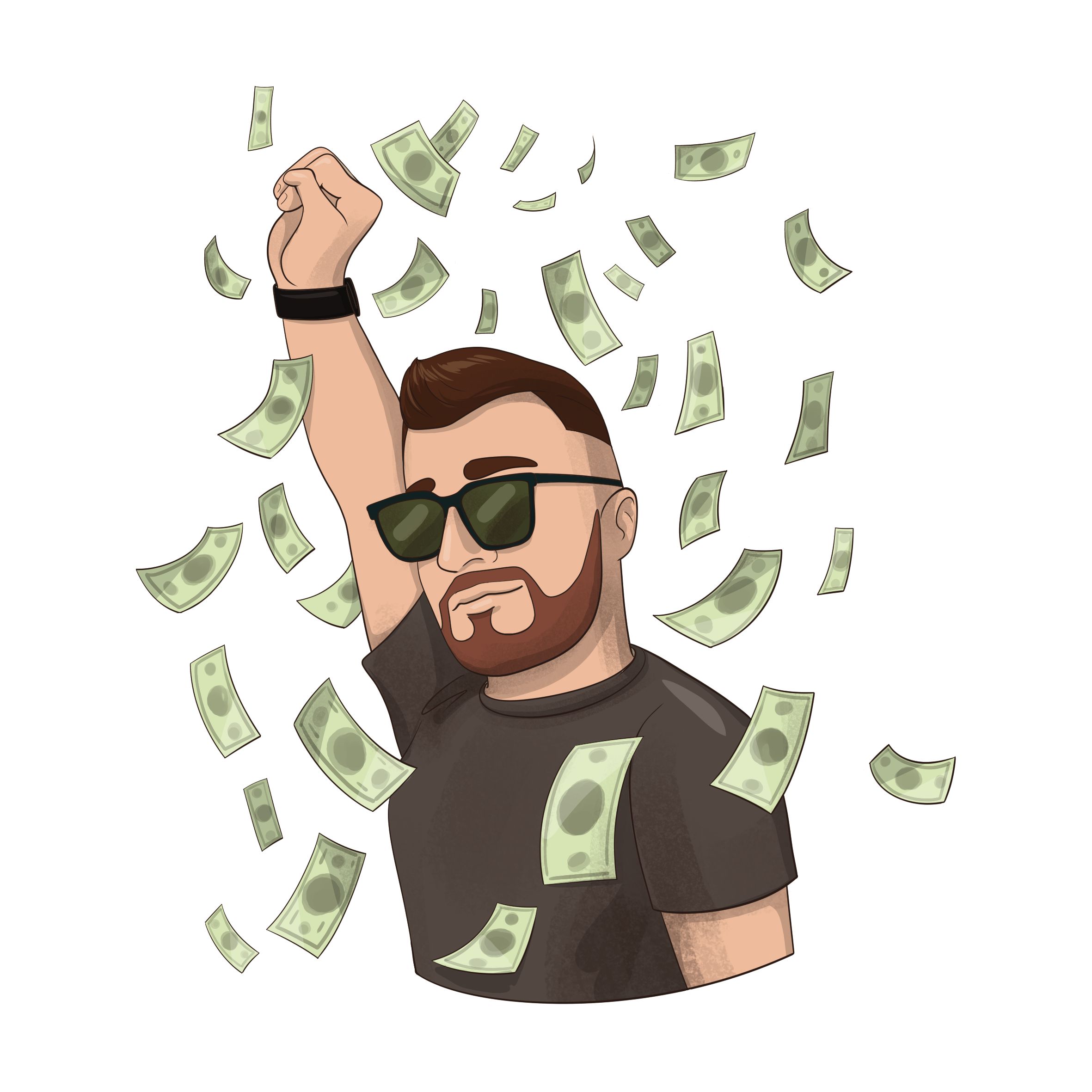 Набор стикеров по фотографии — Изображение №10 — Иллюстрация на Dprofile