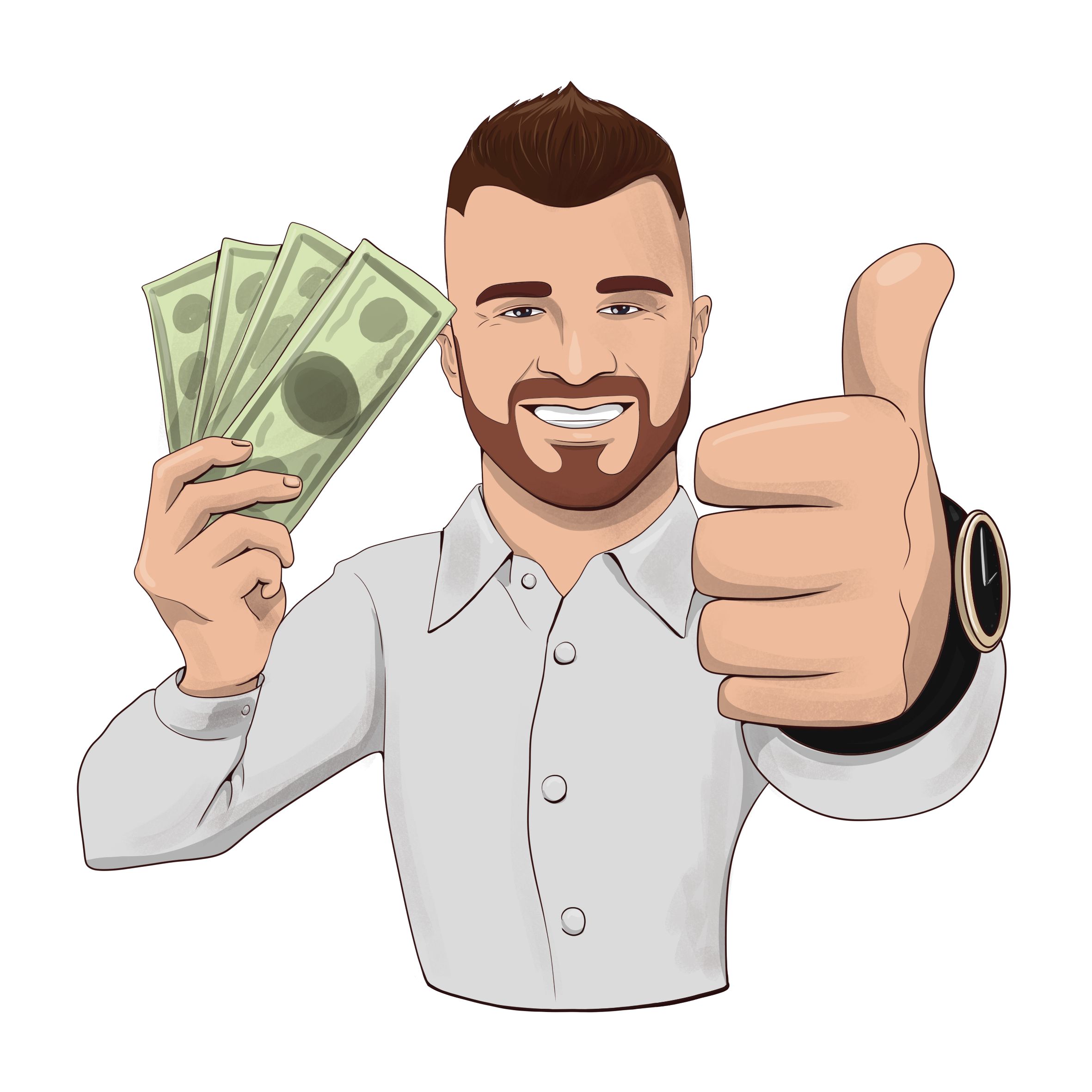 Набор стикеров по фотографии — Изображение №3 — Иллюстрация на Dprofile