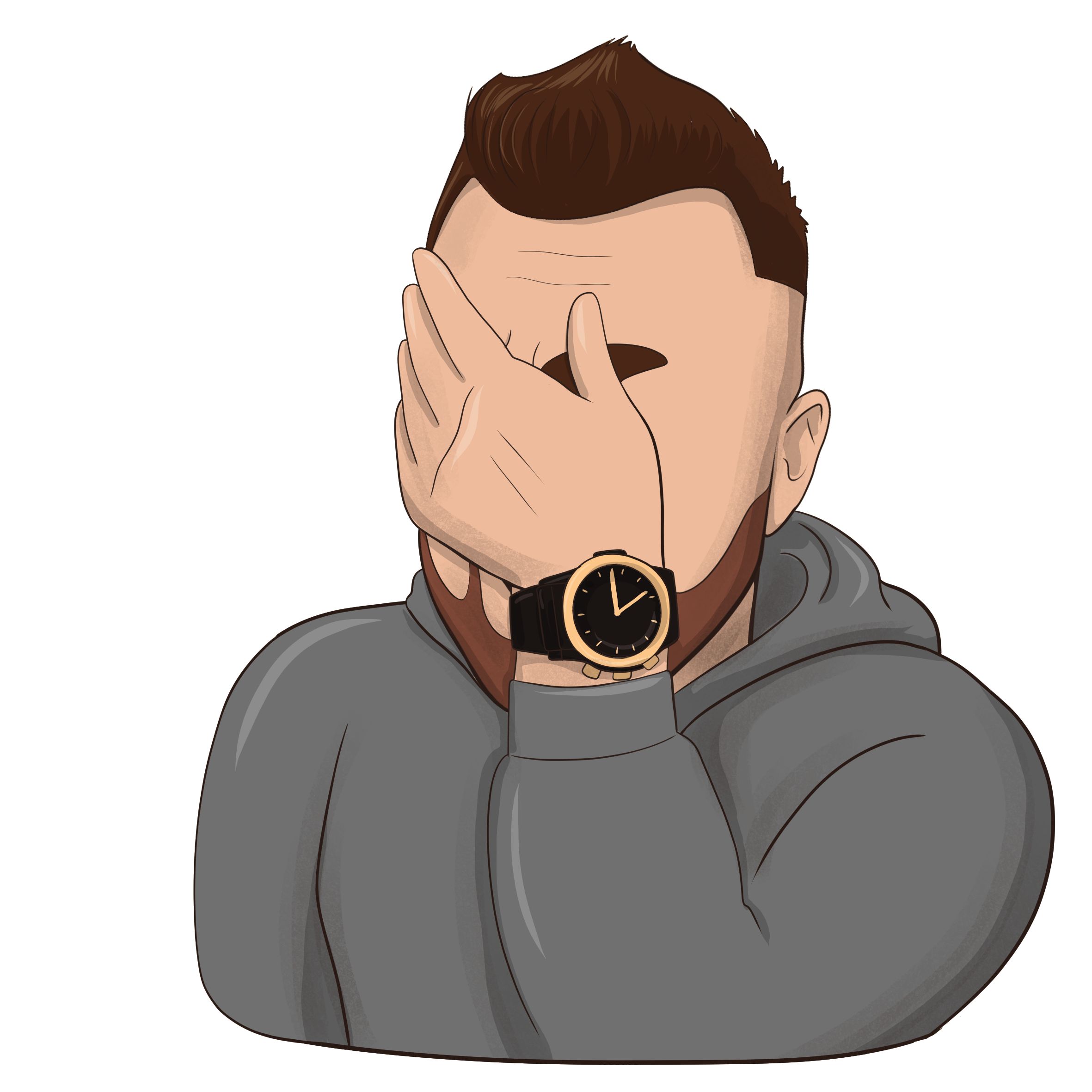 Набор стикеров по фотографии — Изображение №5 — Иллюстрация на Dprofile