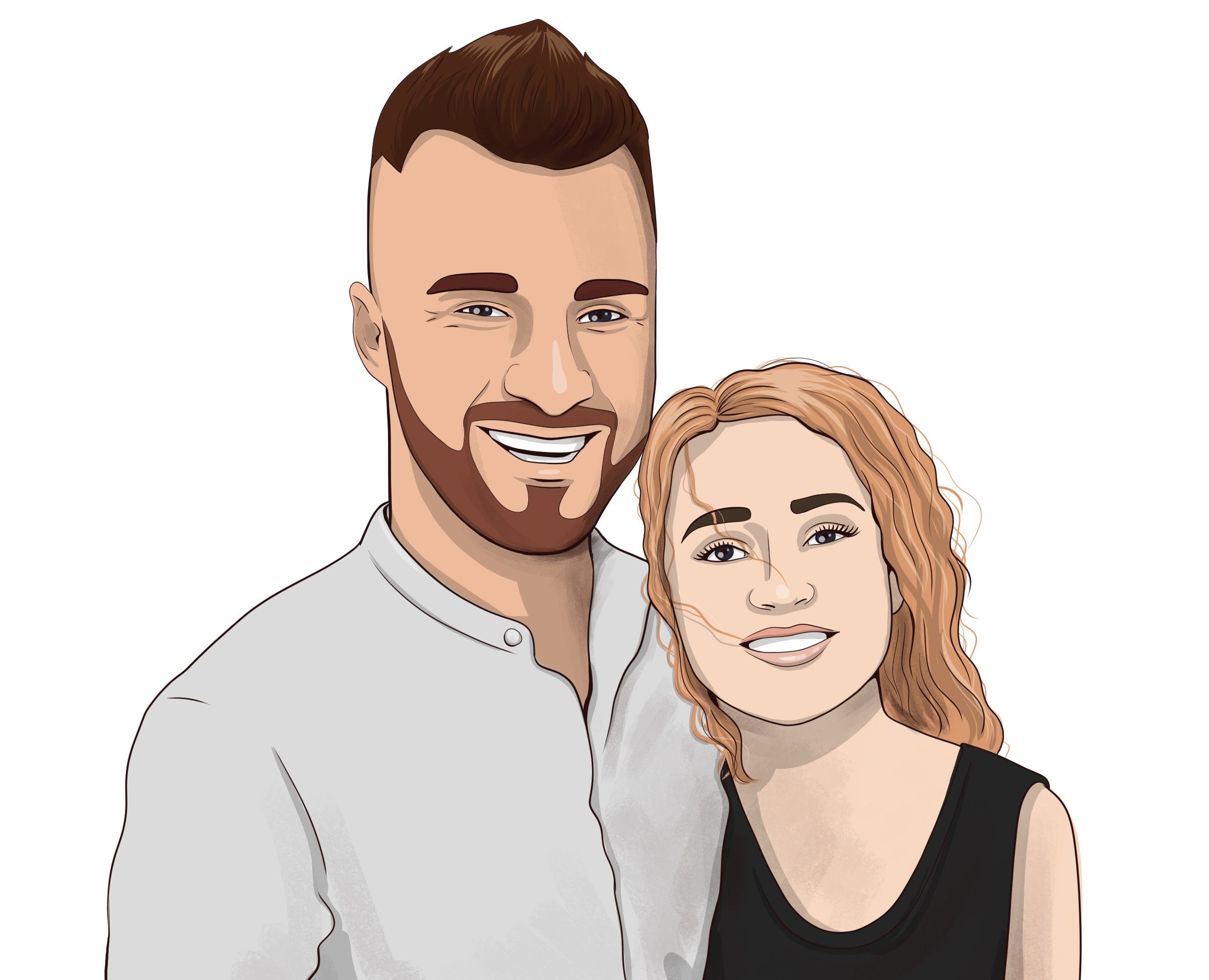 Набор стикеров по фотографии — Иллюстрация на Dprofile