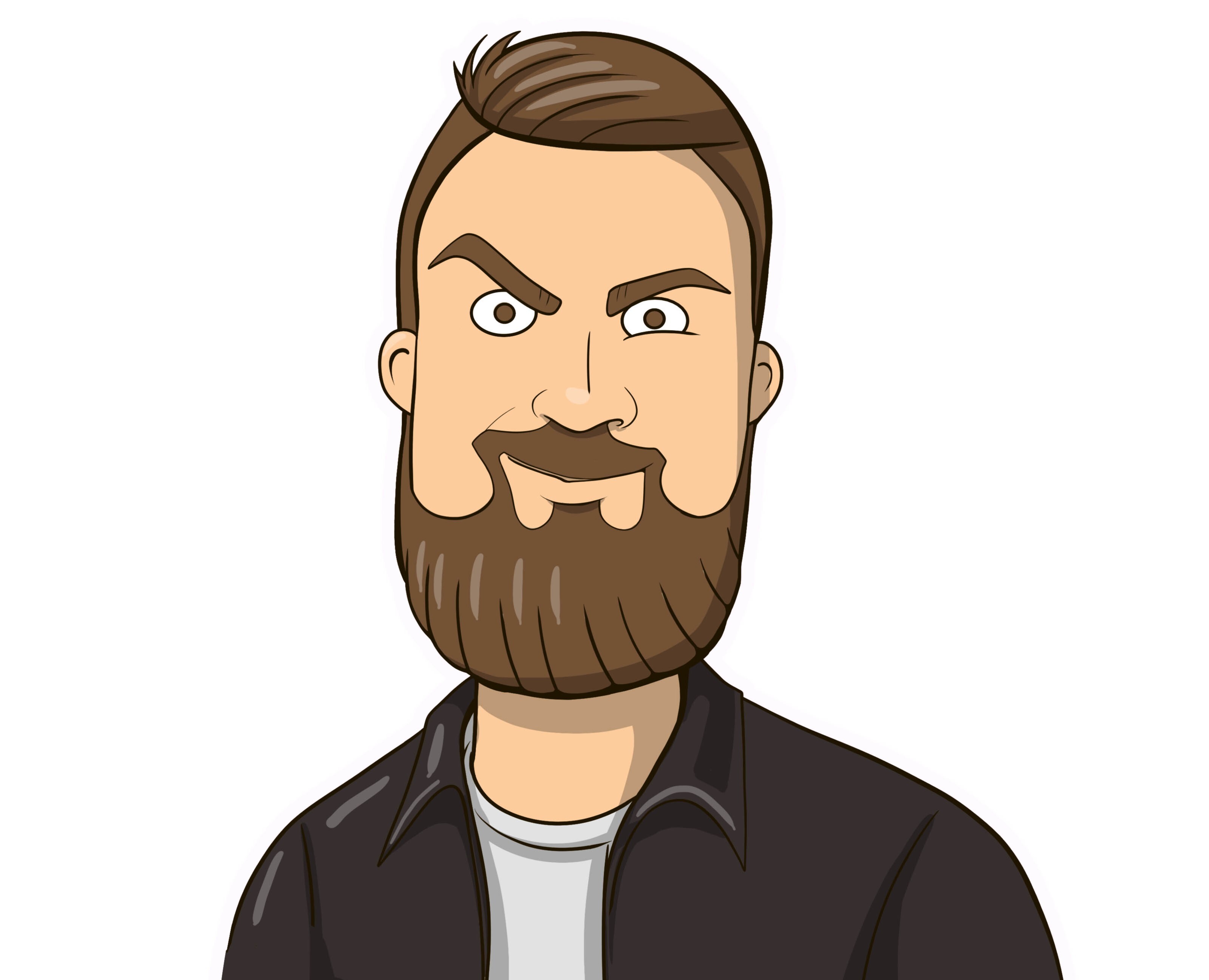 Набор стикеров по фотографии на заказ — Иллюстрация на Dprofile