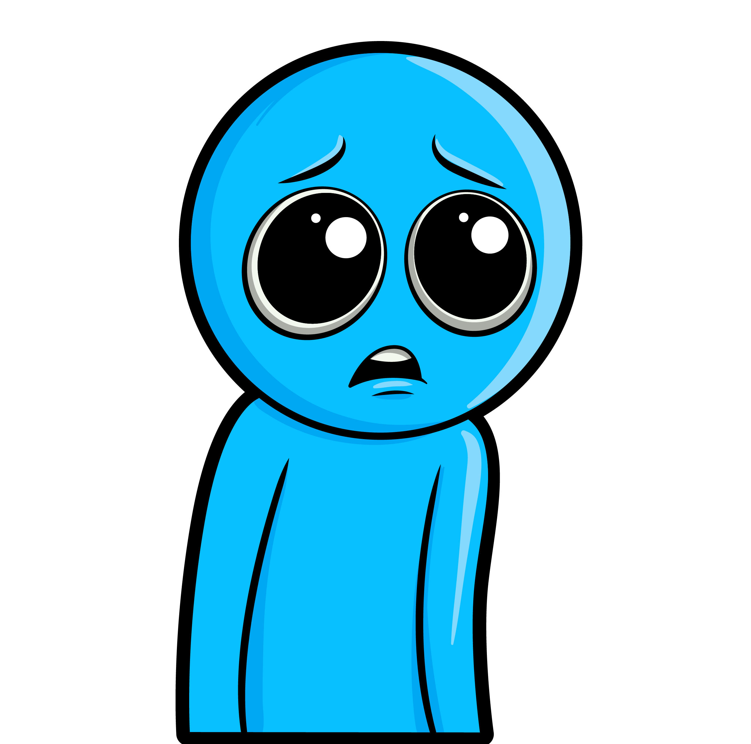 Набор векторных стикеров про стикмена — Изображение №11 — Иллюстрация на Dprofile