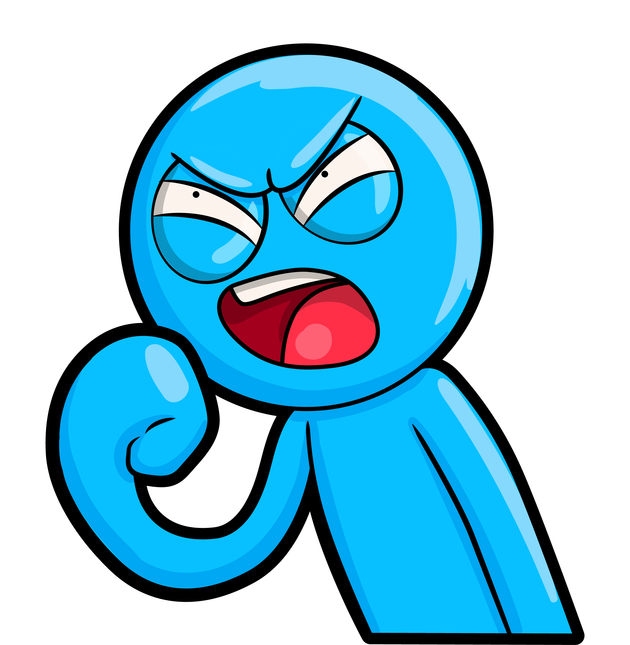 Набор векторных стикеров про стикмена — Изображение №26 — Иллюстрация на Dprofile