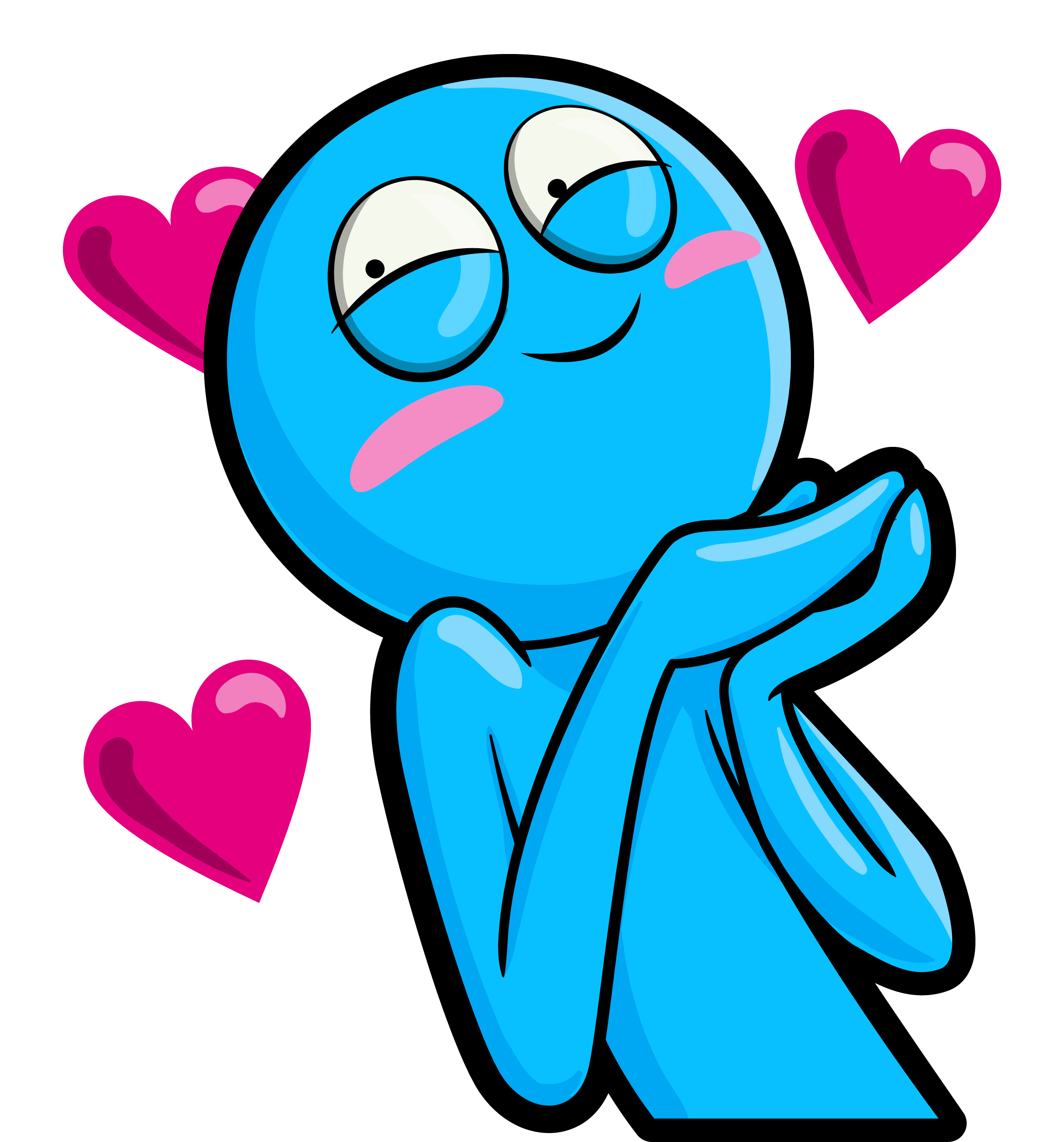 Набор векторных стикеров про стикмена — Изображение №4 — Иллюстрация на Dprofile