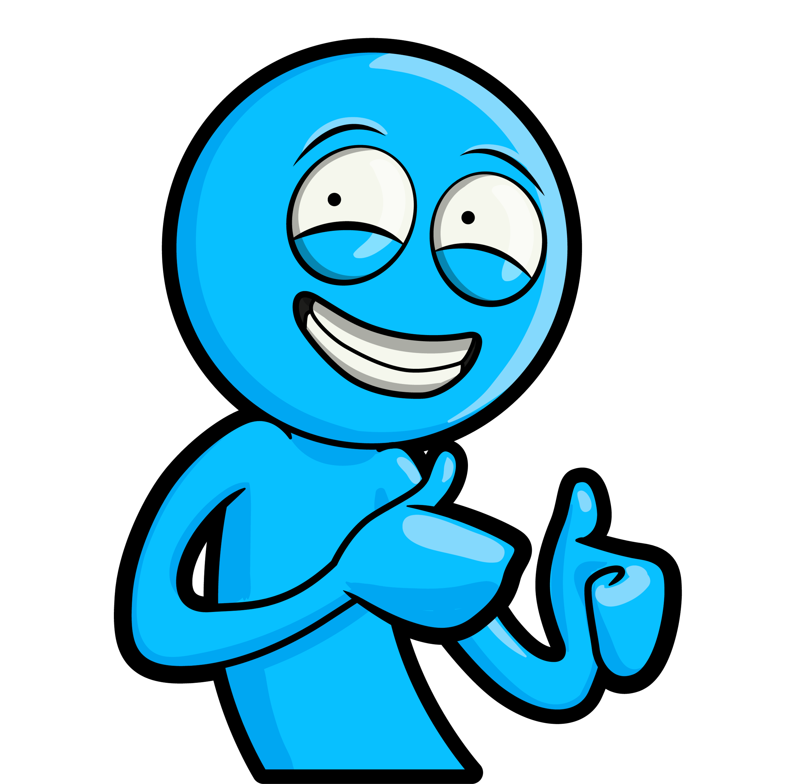 Набор векторных стикеров про стикмена — Изображение №18 — Иллюстрация на Dprofile