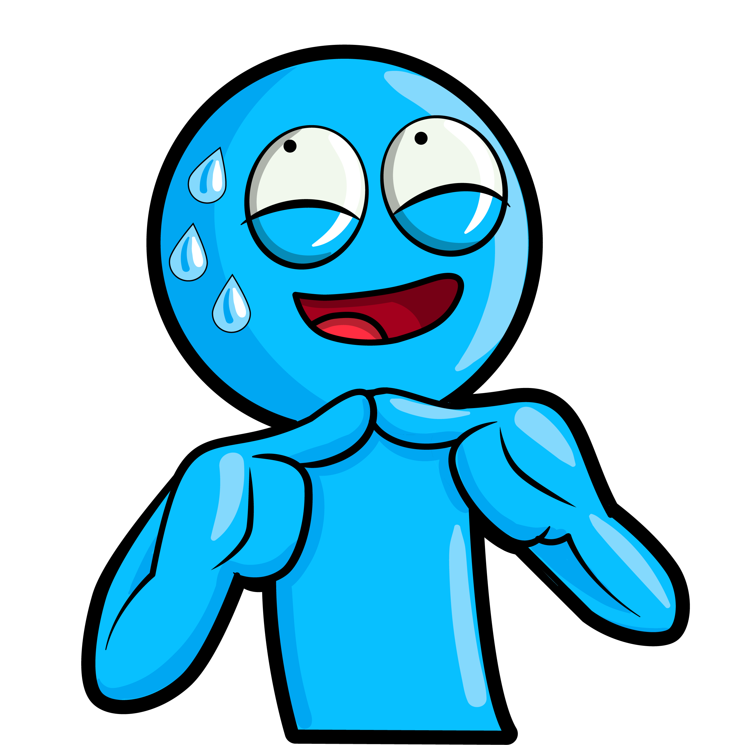 Набор векторных стикеров про стикмена — Изображение №2 — Иллюстрация на Dprofile