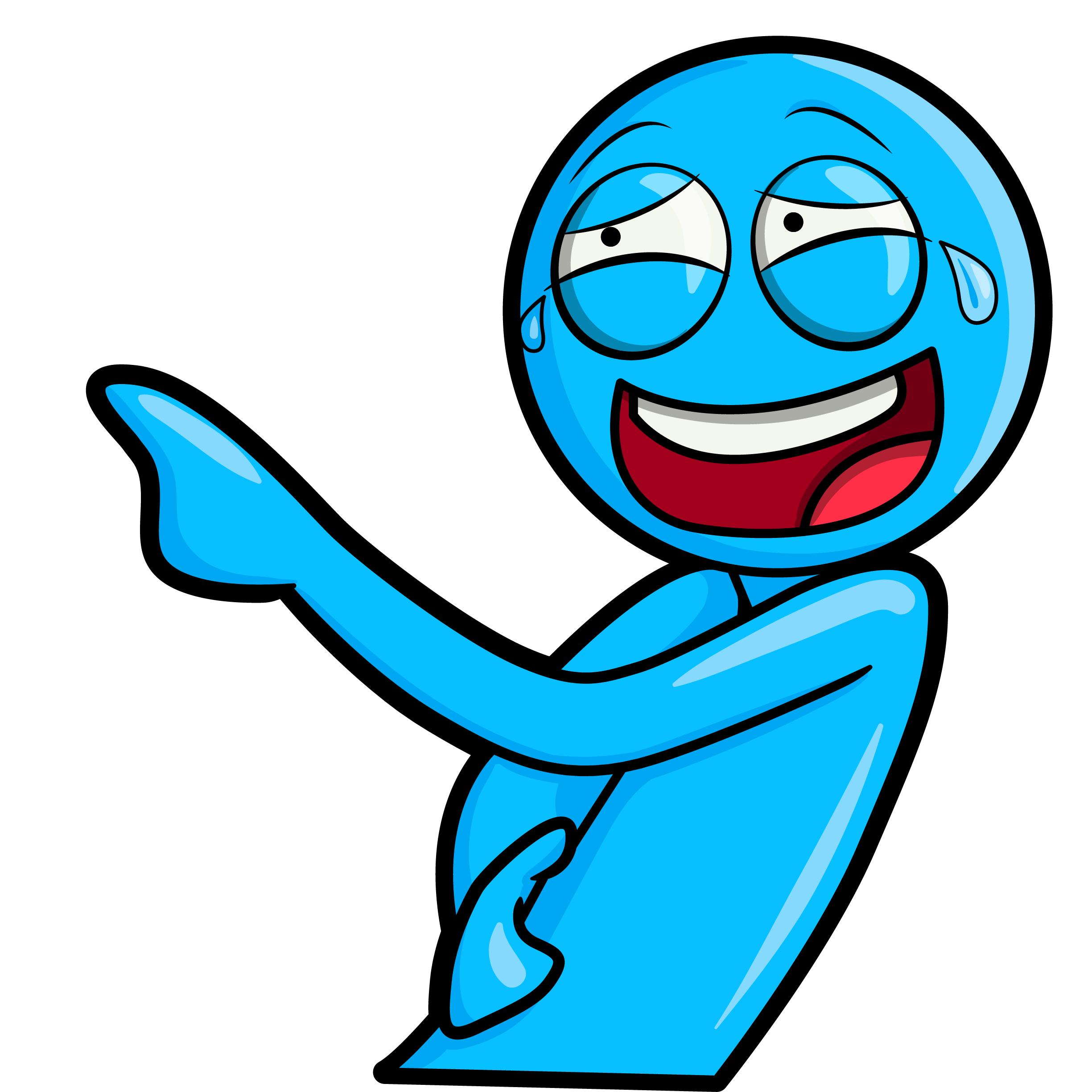 Набор векторных стикеров про стикмена — Изображение №7 — Иллюстрация на Dprofile