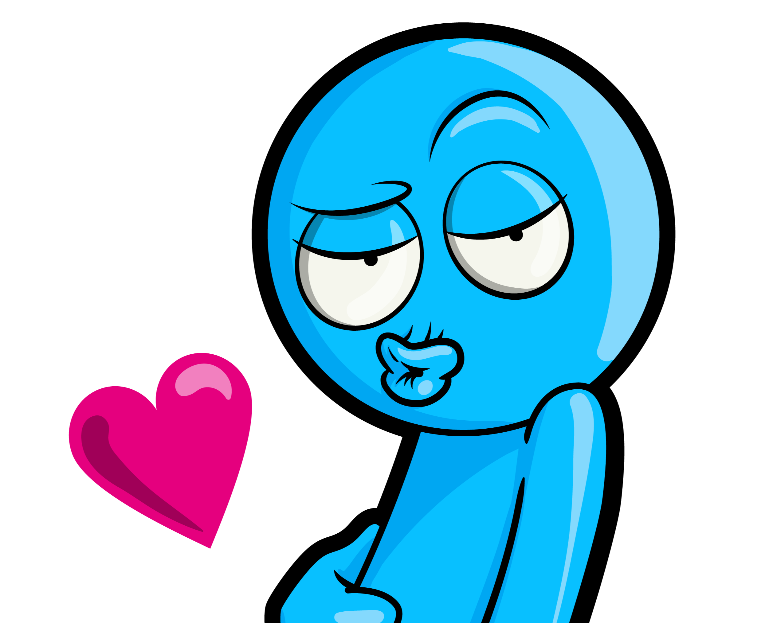 Набор векторных стикеров про стикмена — Иллюстрация на Dprofile