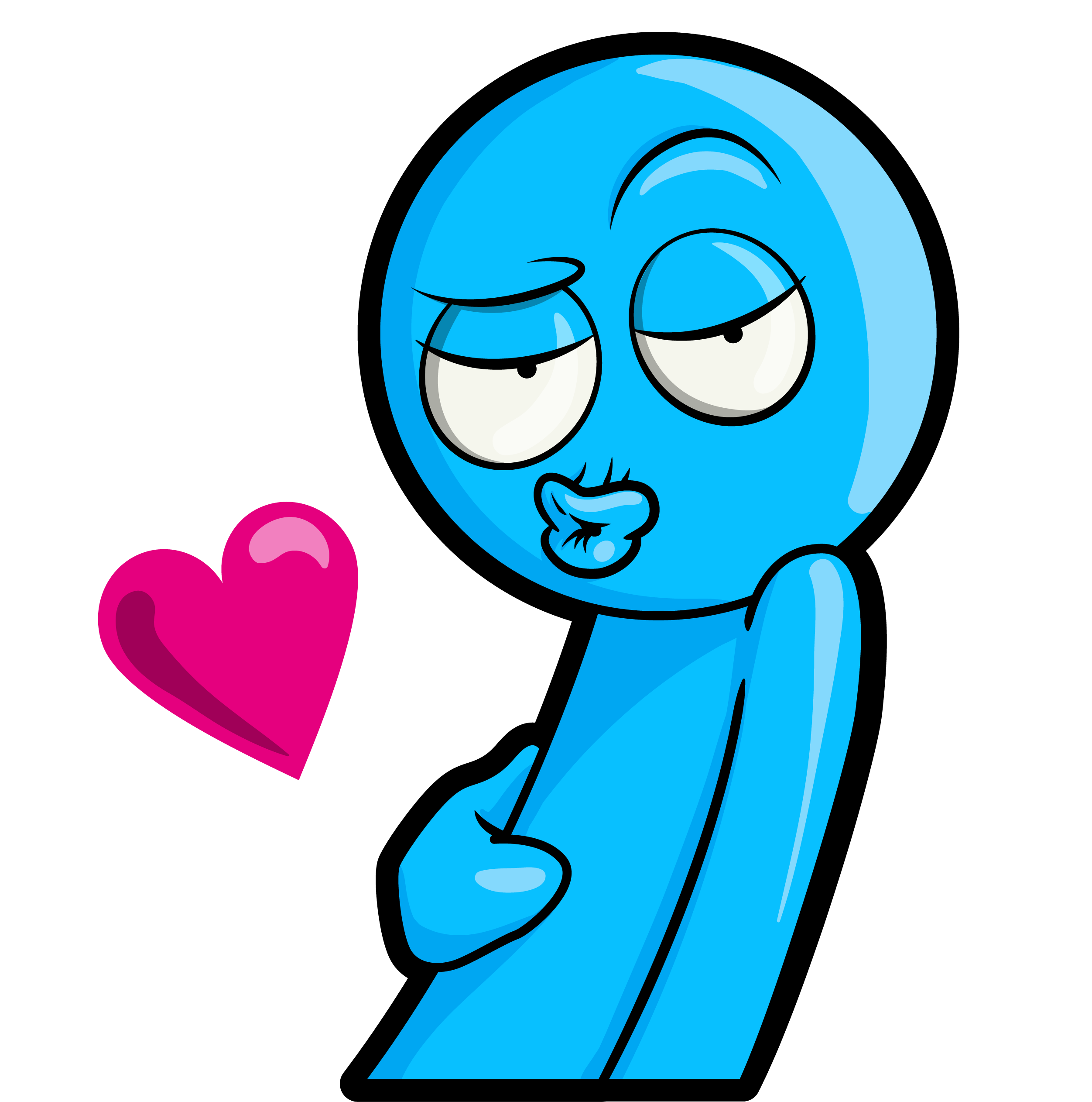 Набор векторных стикеров про стикмена — Изображение №3 — Иллюстрация на Dprofile