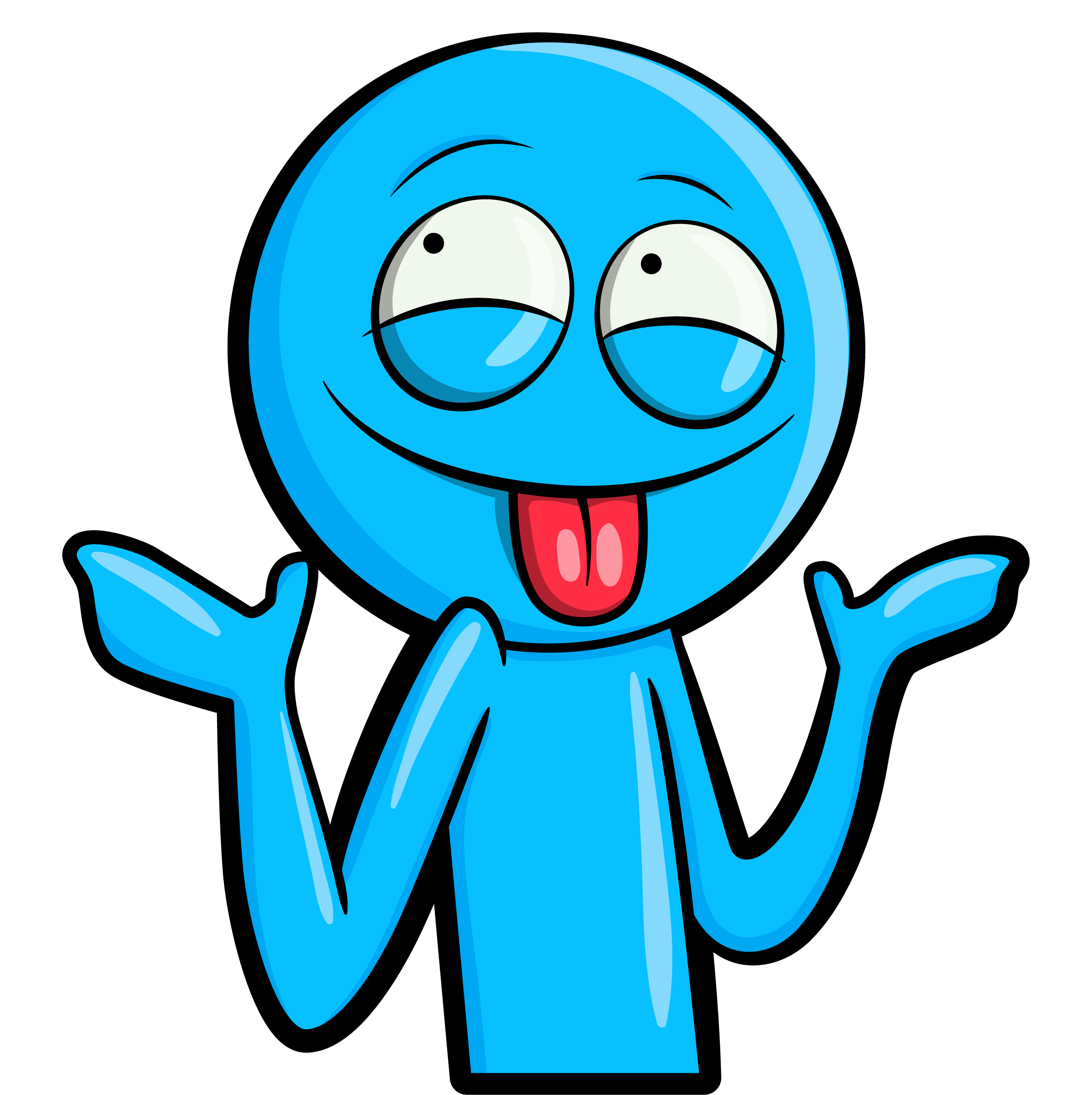 Набор векторных стикеров про стикмена — Изображение №5 — Иллюстрация на Dprofile