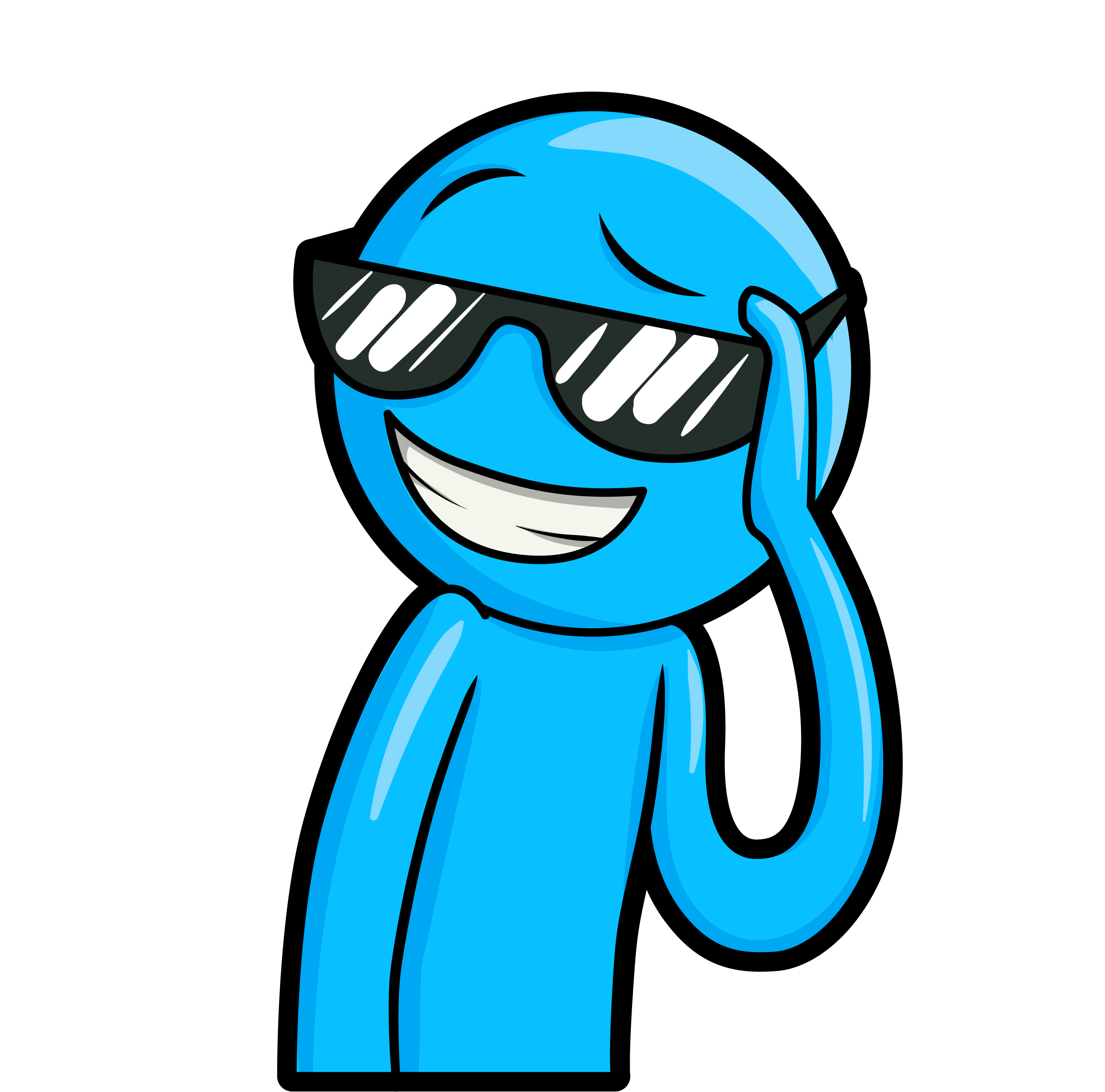 Набор векторных стикеров про стикмена — Изображение №16 — Иллюстрация на Dprofile