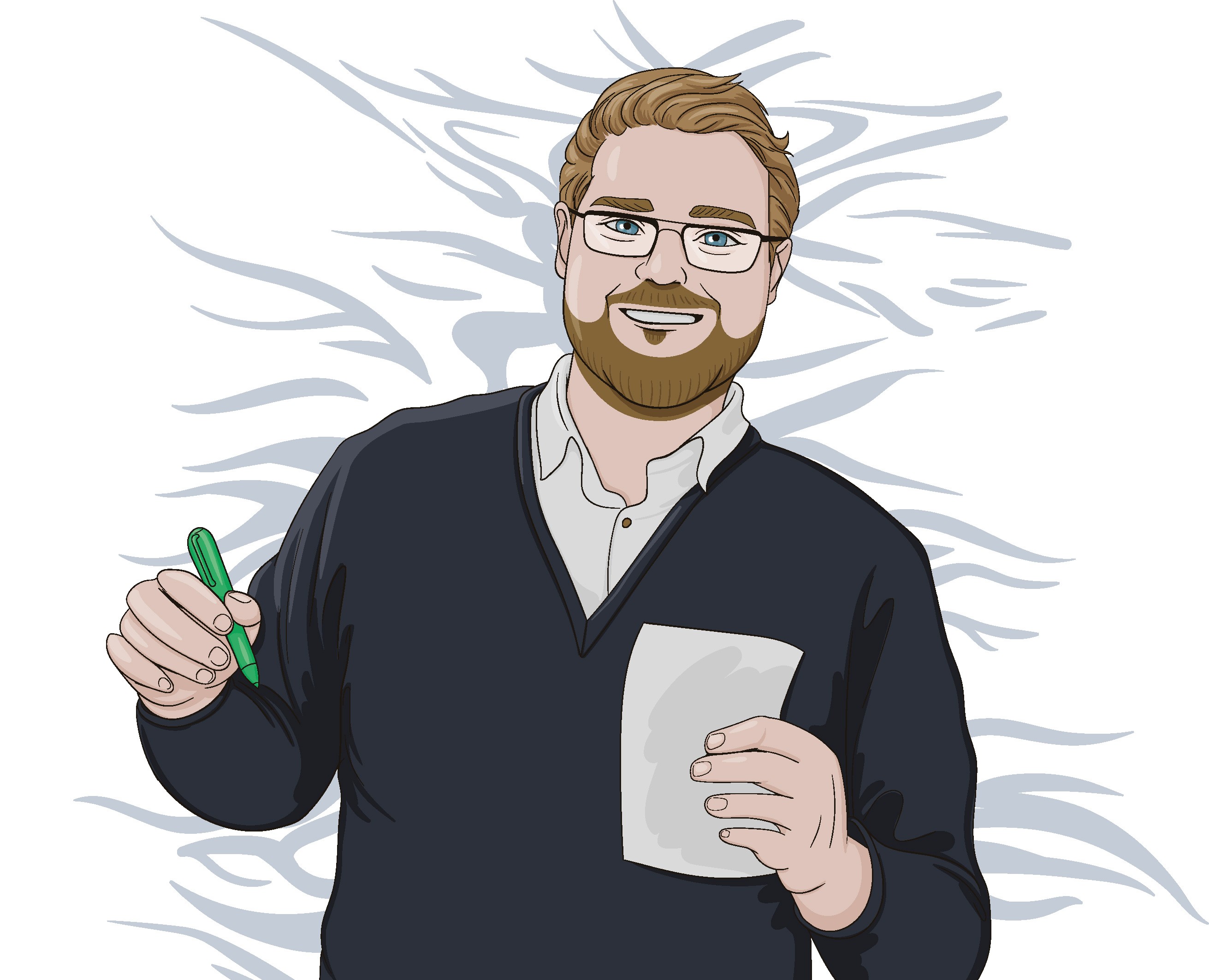 Векторный персонаж для дакимакуры на Dprofile