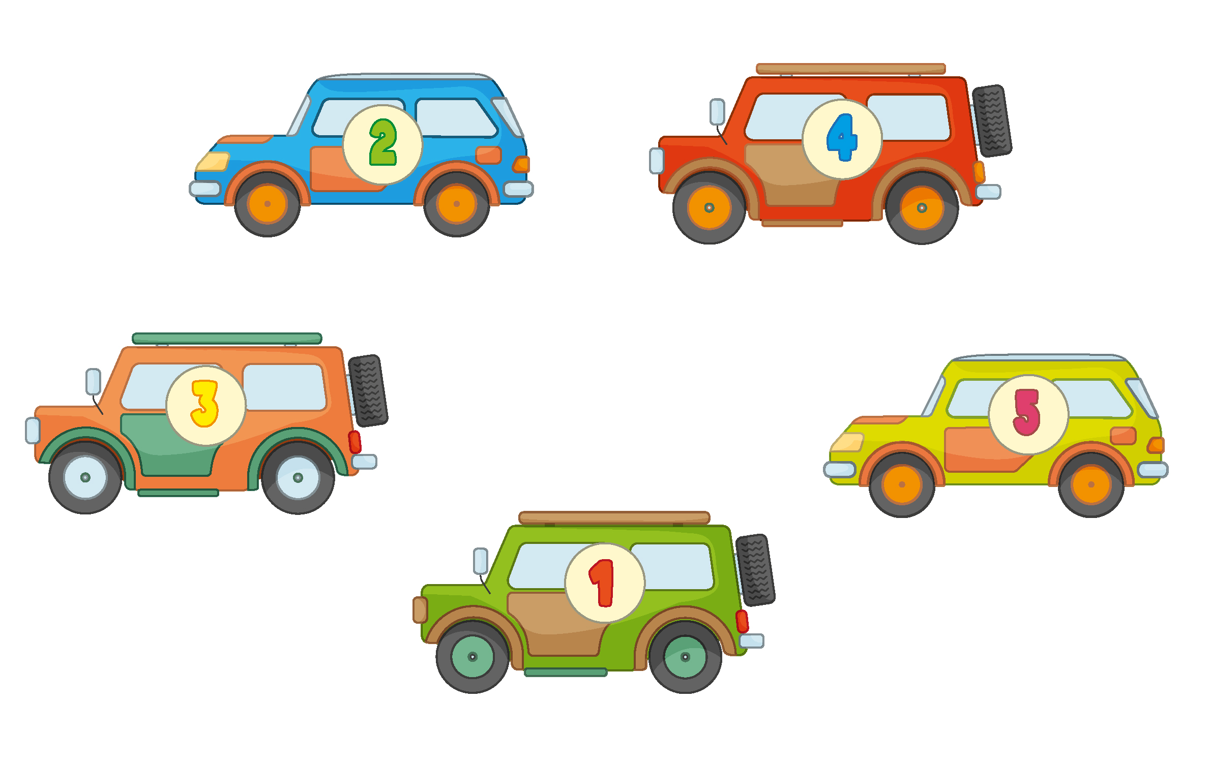 Векторные иллюстрации для детского учебного пособия — Изображение №73 — Иллюстрация на Dprofile