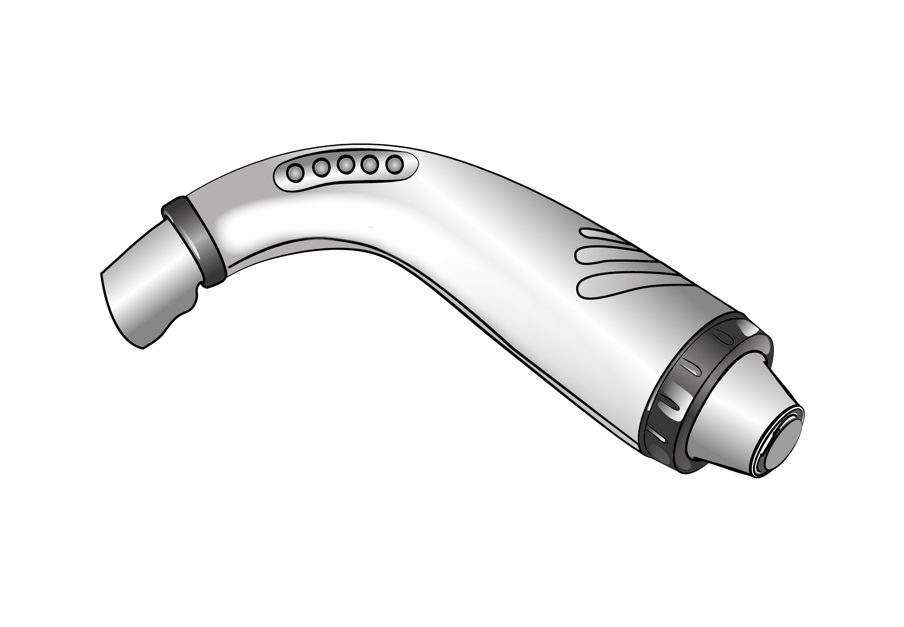 Векторные рисунки насадок для аппаратной косметологии — Изображение №5 — Иллюстрация на Dprofile