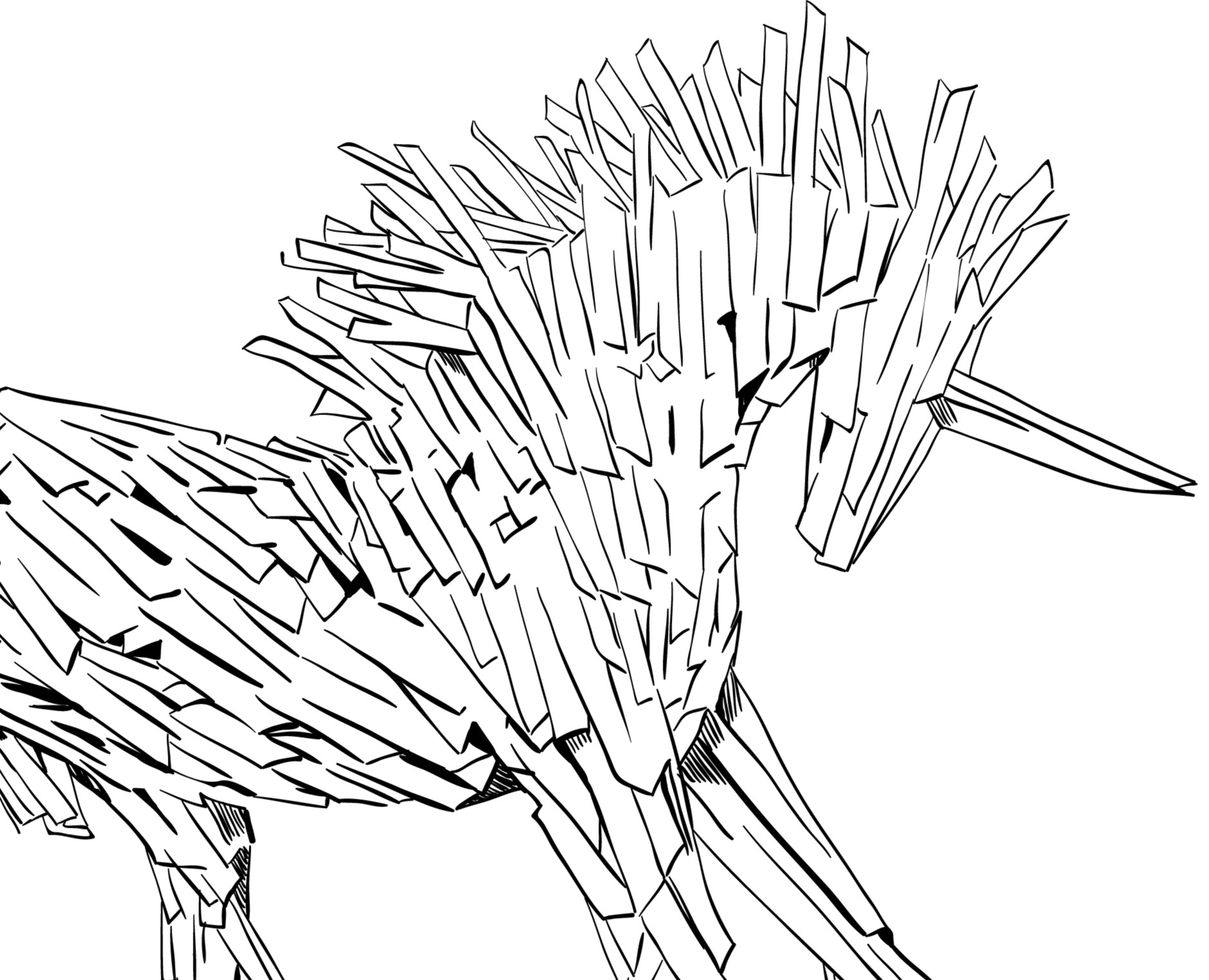 Серия векторных набросков для завода ОМК — Иллюстрация, Графика на Dprofile