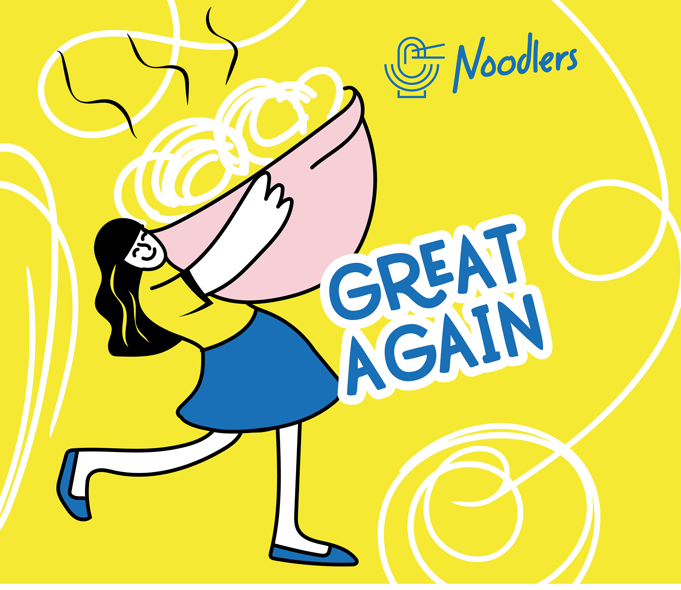 Персонажи для плакатов и меню  в заведение Noodlers — Изображение №2 — Иллюстрация, Графика на Dprofile