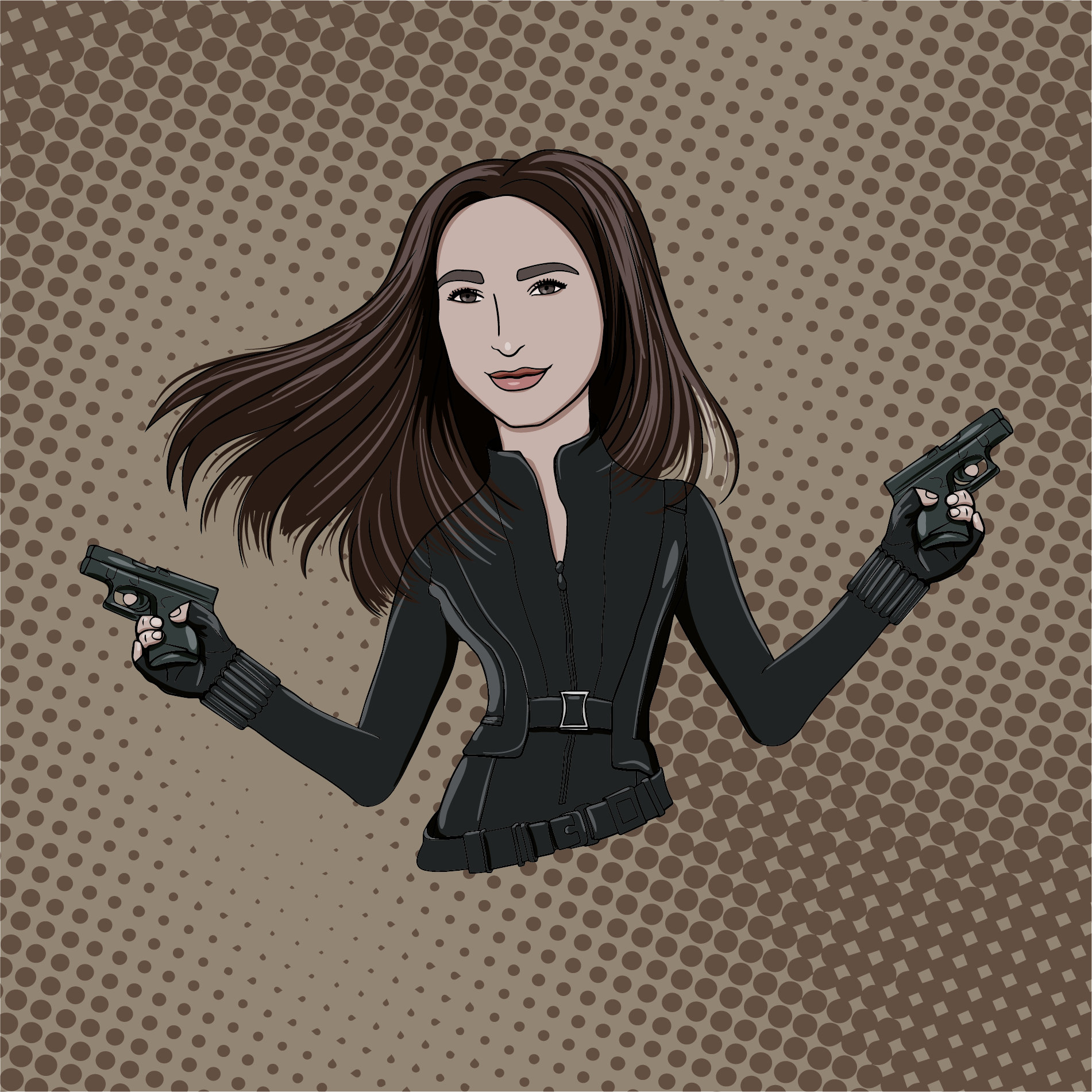 Набор векторных стикеров в образах супергероев Marvel — Изображение №4 — Иллюстрация на Dprofile