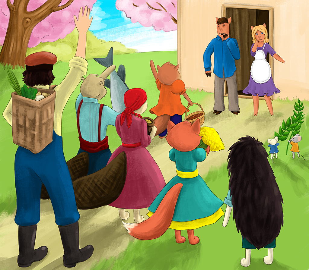 Иллюстрации к детской книге — Изображение №23 — Иллюстрация на Dprofile