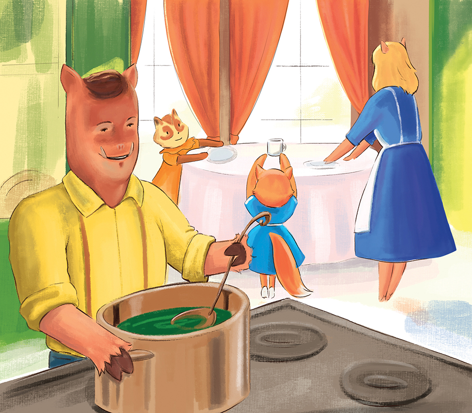 Иллюстрации к детской книге — Изображение №2 — Иллюстрация на Dprofile