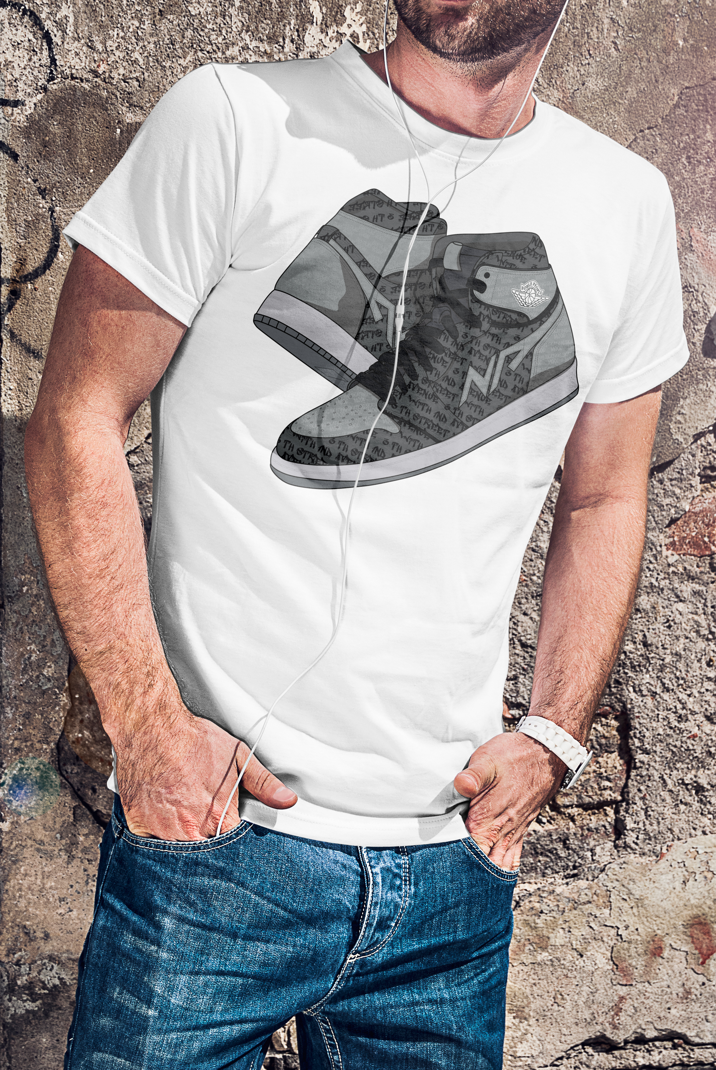 Принт для мужской одежды — Изображение №2 — Иллюстрация на Dprofile