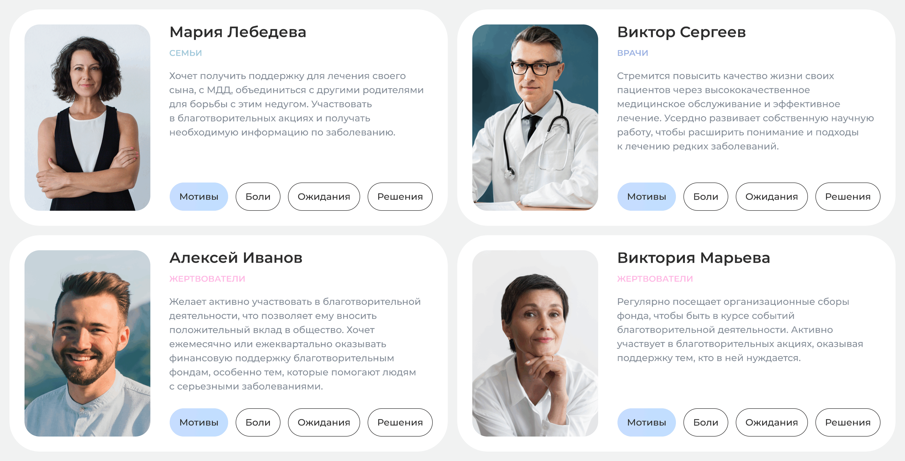 МойМио – Благотворительный фонд | Website — Изображение №5 — Интерфейсы на Dprofile