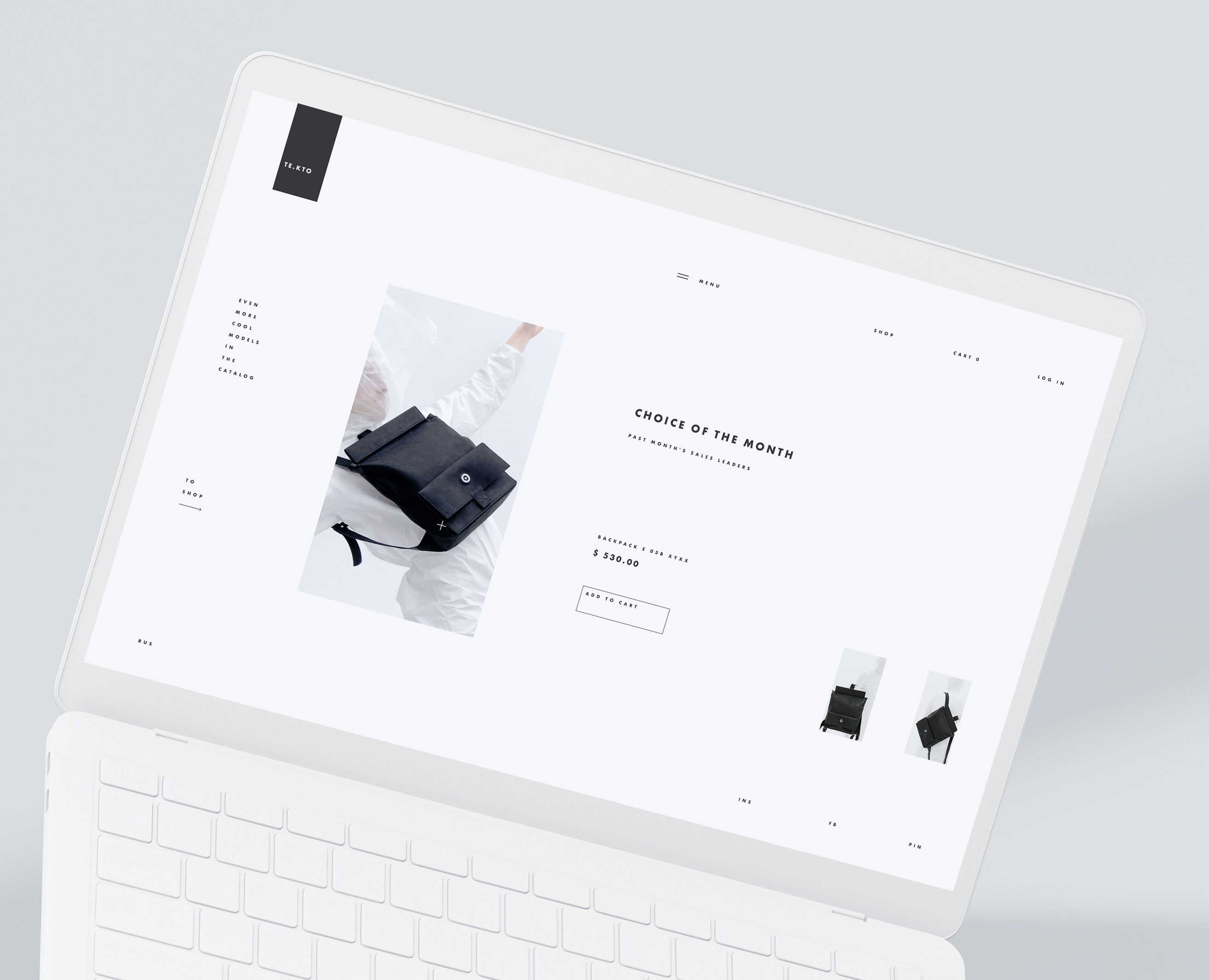 Te Kto — Интерфейсы, Брендинг на Dprofile