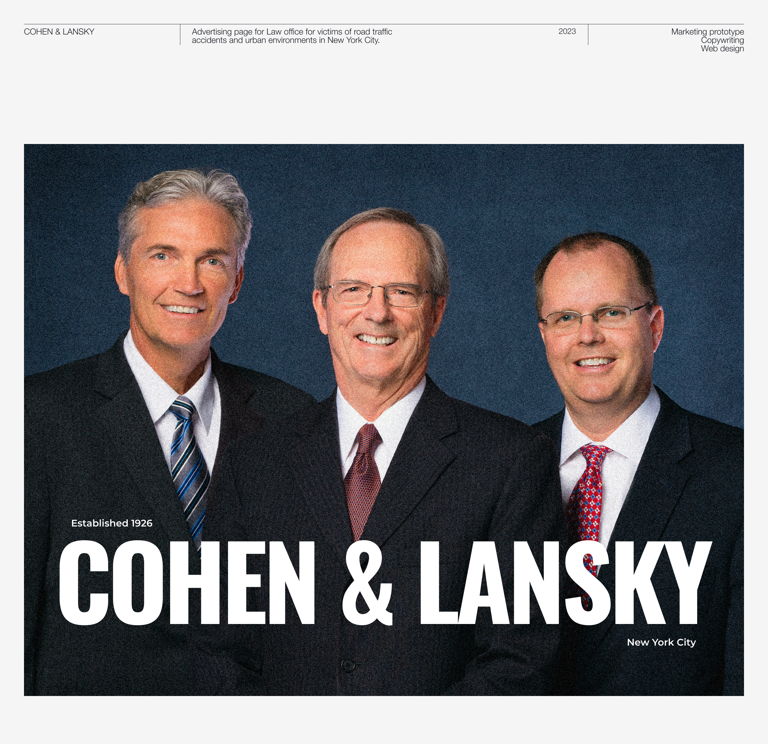 Cohen & Lansky — Изображение №1 — Интерфейсы, Маркетинг на Dprofile