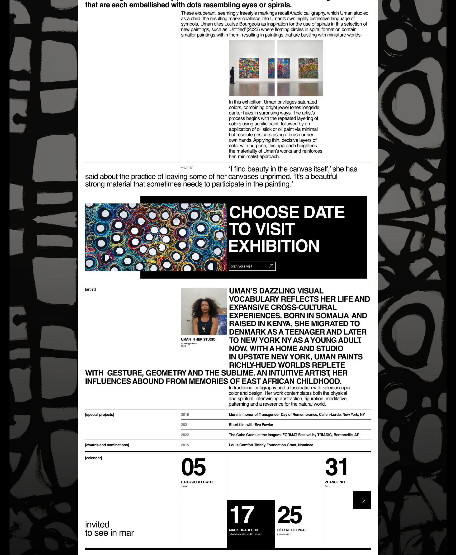 CONTEMPORARY ART GALLERY | Concept design — Изображение №14 — Интерфейсы, Брендинг на Dprofile