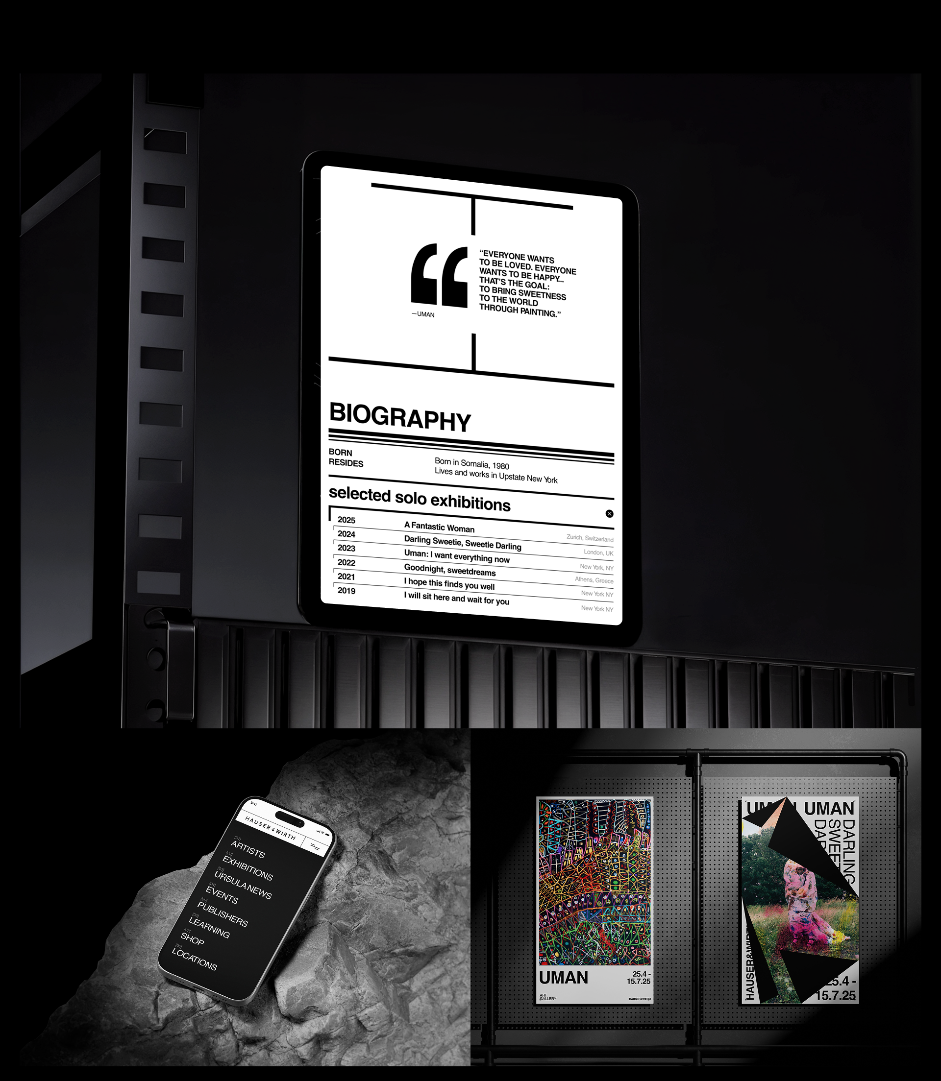 CONTEMPORARY ART GALLERY | Concept design — Изображение №12 — Интерфейсы, Брендинг на Dprofile