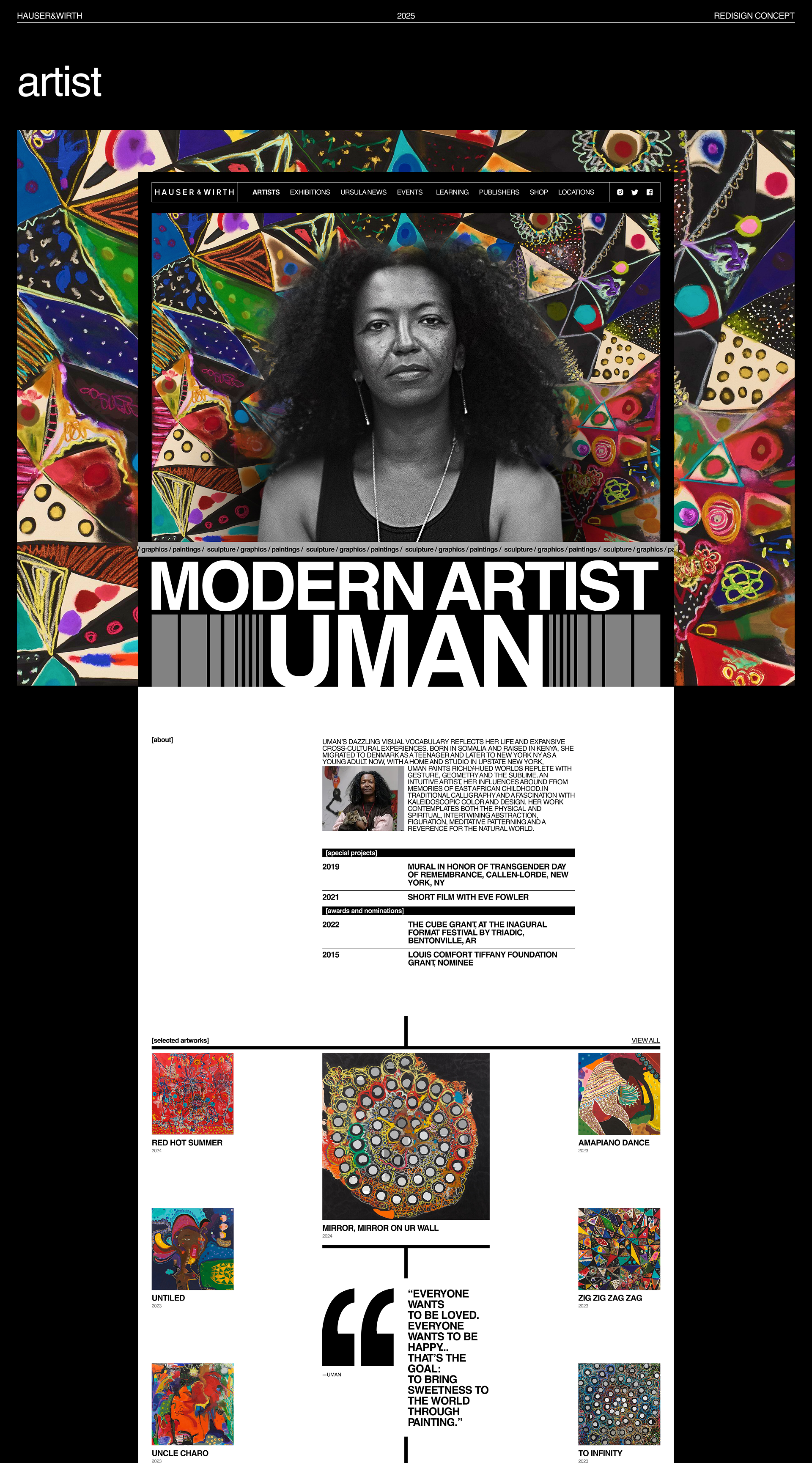 CONTEMPORARY ART GALLERY | Concept design — Изображение №10 — Интерфейсы, Брендинг на Dprofile