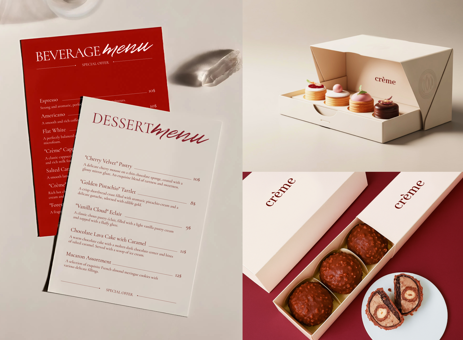 CONCEPT DESIGN | Patisserie boutique — Изображение №4 — Интерфейсы, Графика на Dprofile